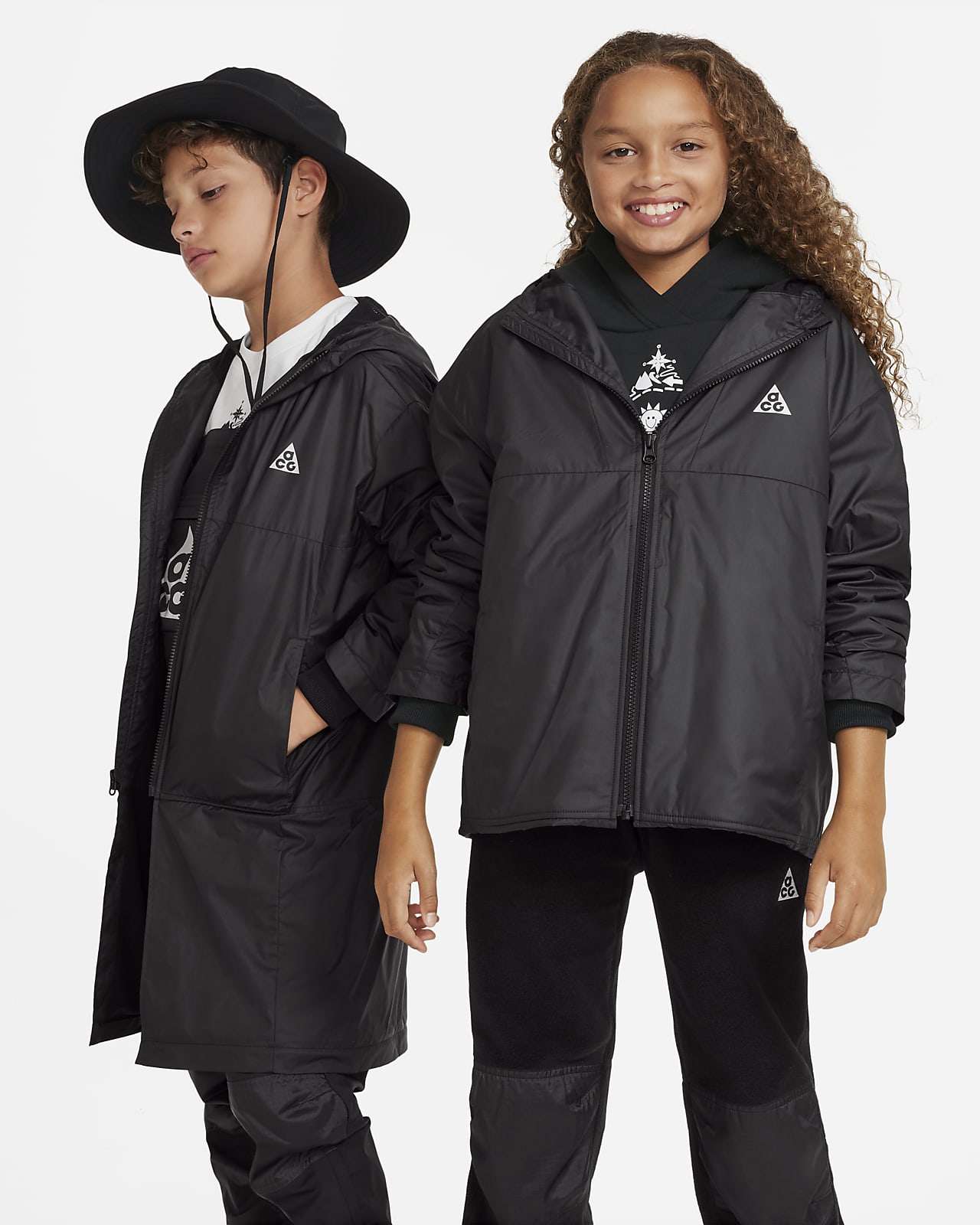 gebed hoofdkussen Uitvoerder Nike ACG Storm-FIT Big Kids' Convertible Jacket. Nike.com