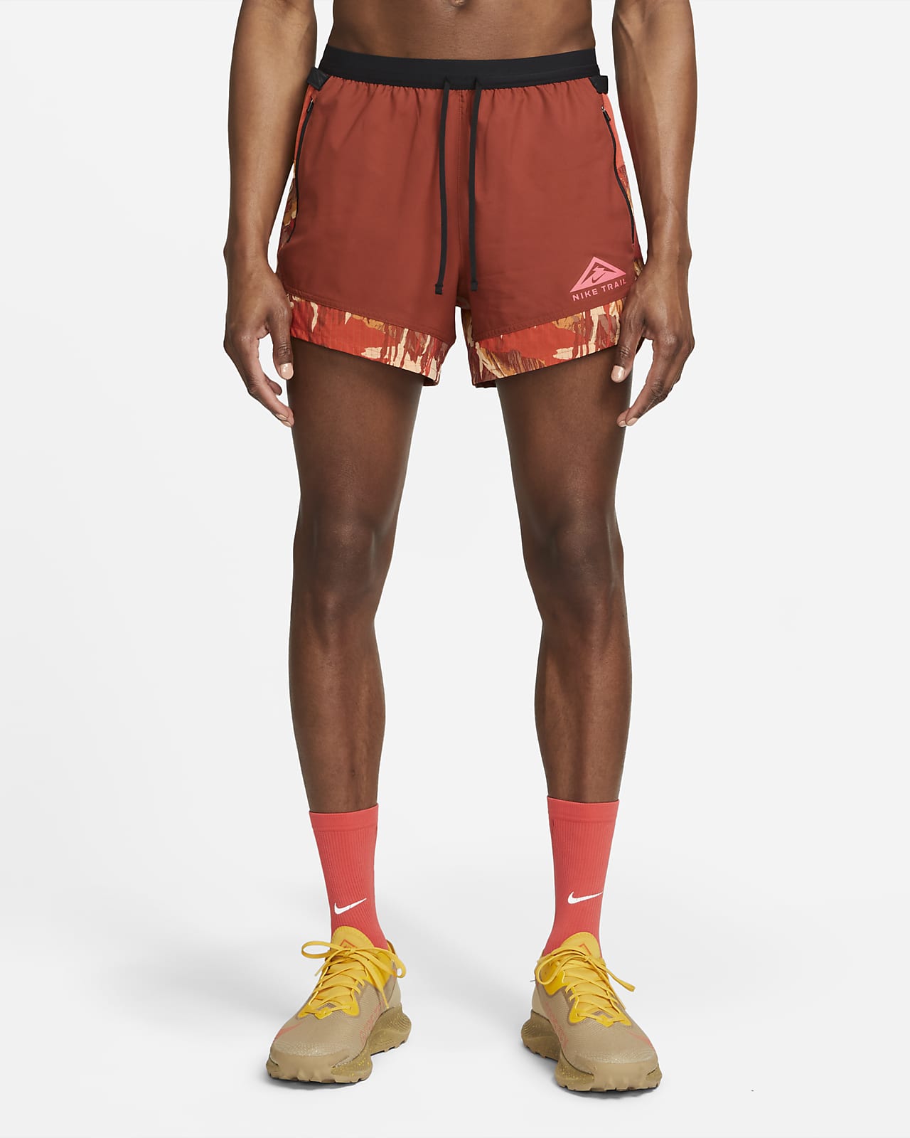 Inspeccionar Reunión Guante Nike Dri-FIT Flex Stride Pantalón corto de trail running de 13 cm con malla  interior - Hombre. Nike ES