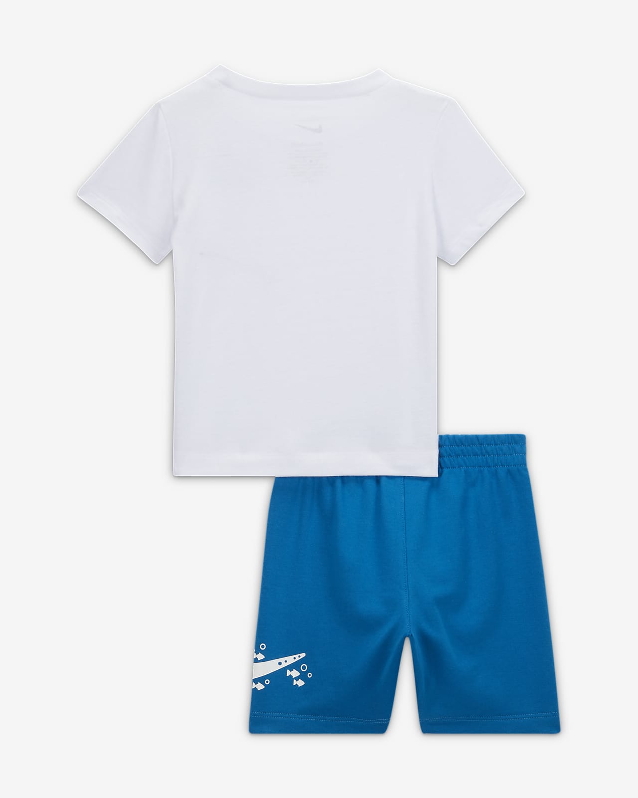 Nike Sportswear Coral Reef Tee and Shorts Set Younger Kids' 2-Piece Set.  Nike IE