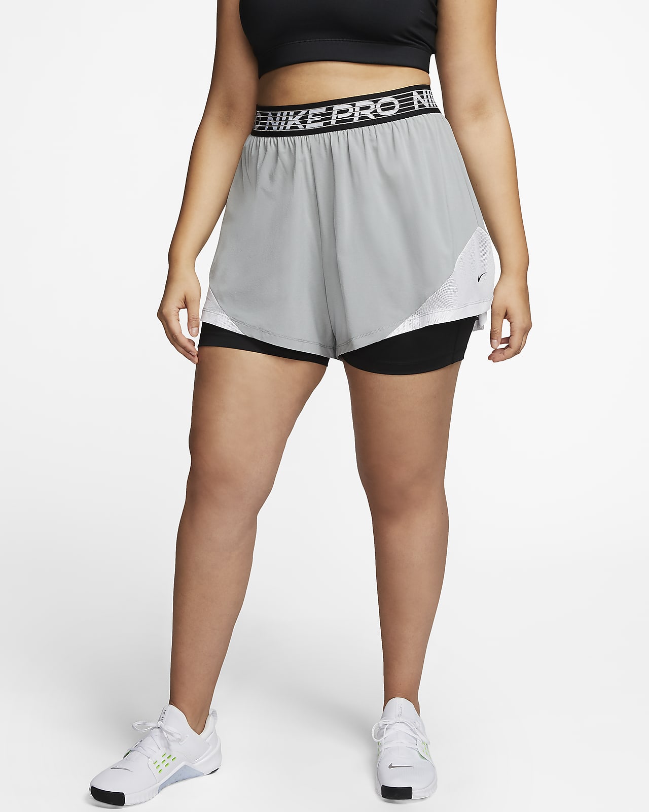 women's nike pro flex shorts