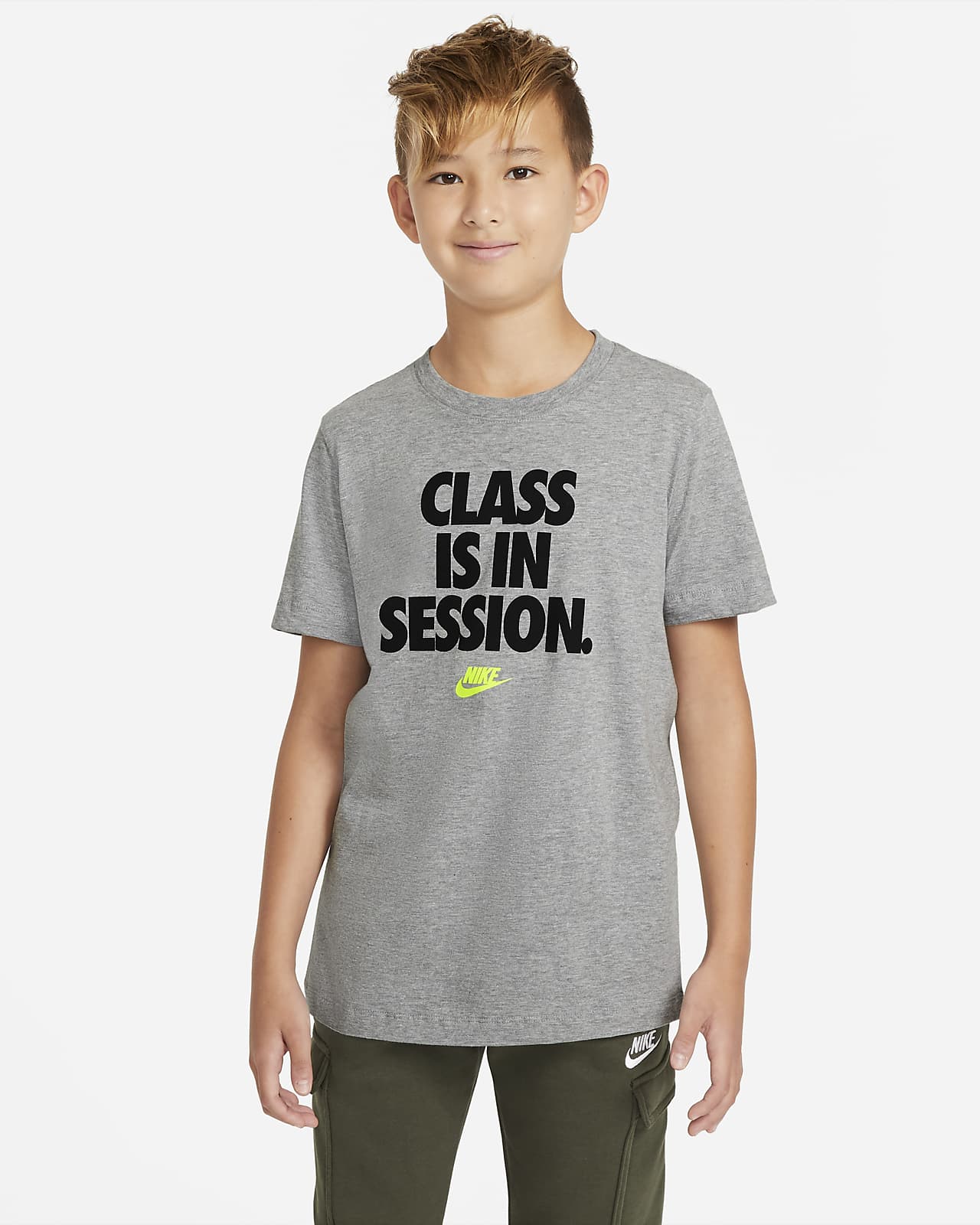 nike sweatpants and shirt