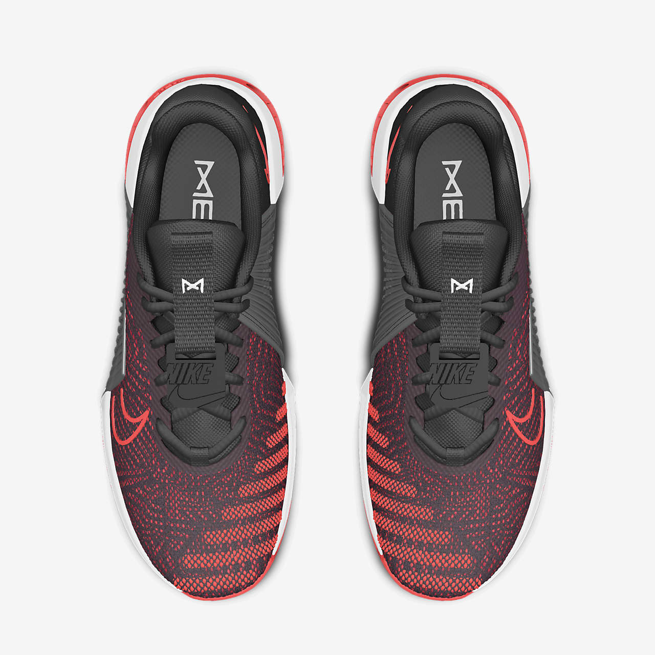 Nike Training Metcon 9 sneakers in black and pink metallic