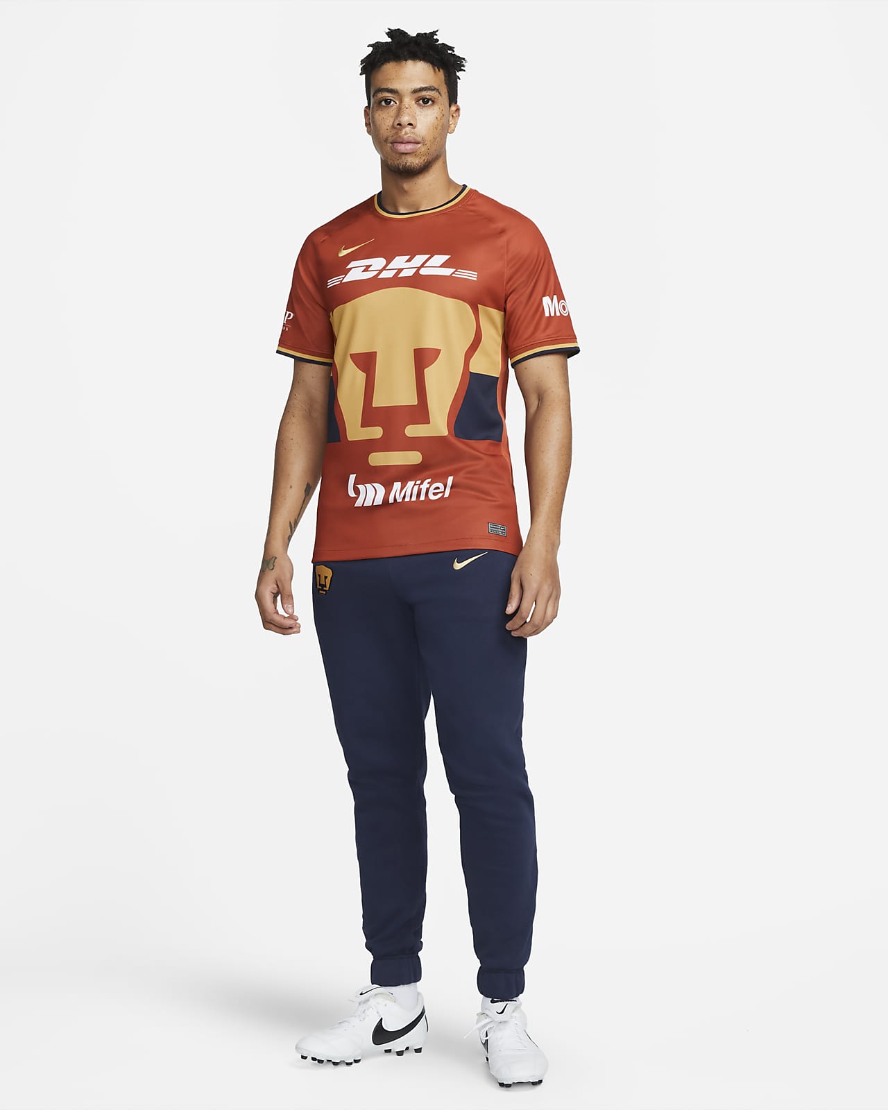 Maglia da calcio Nike Dri-FIT Pumas UNAM 2021/22 Stadium da uomo - Terza.  Nike IT