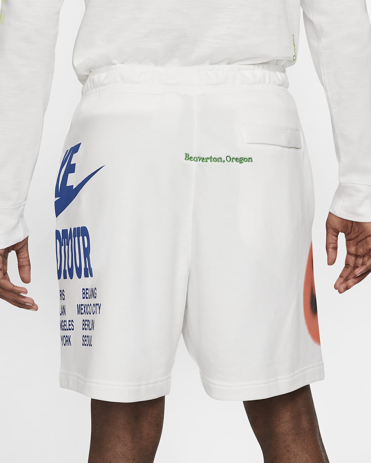 nike sportswear french terry shorts