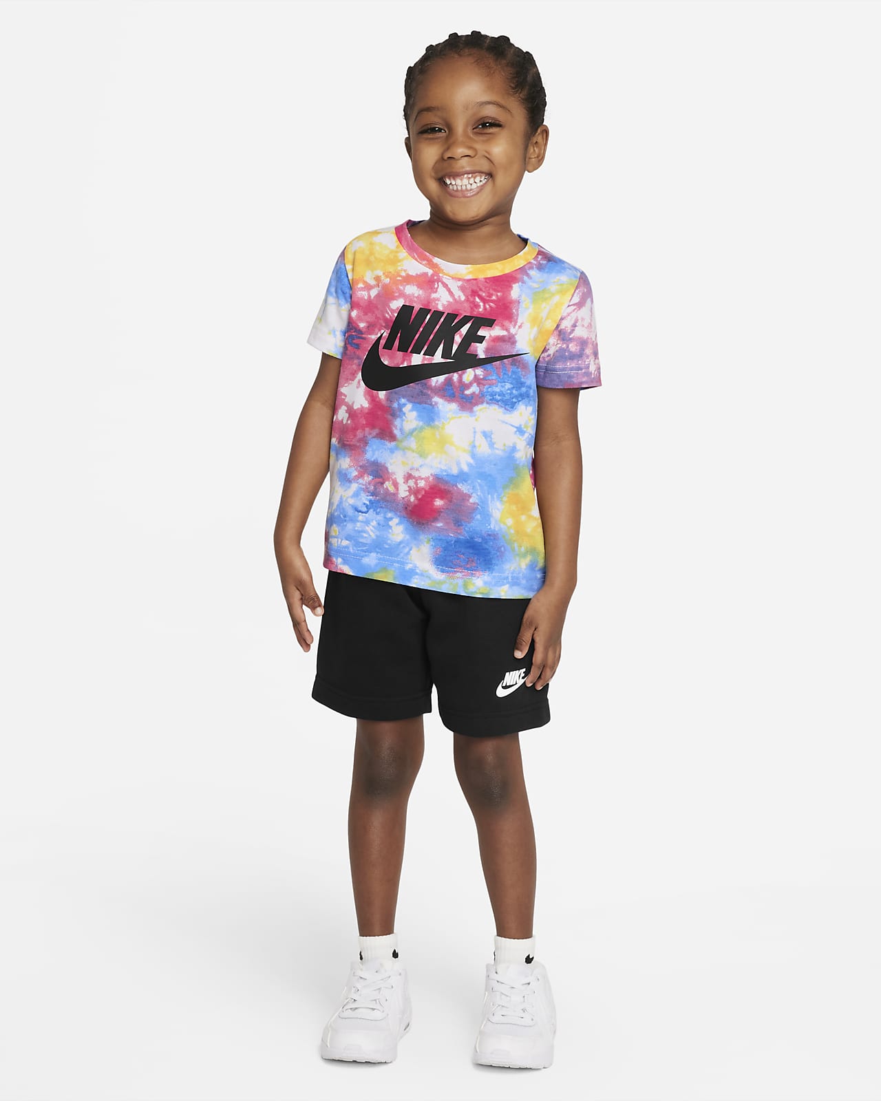 Conjunto de playera y shorts para bebé Nike Sportswear. Nike.com