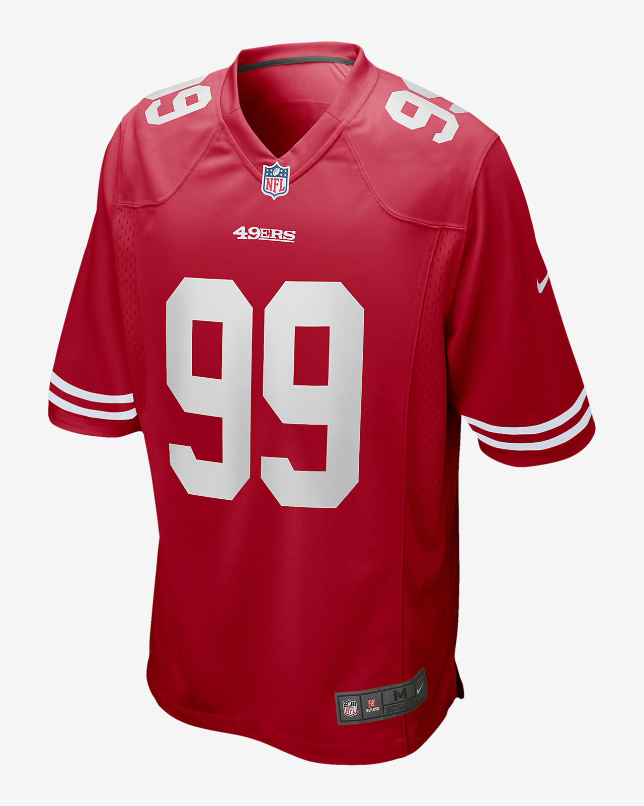 NFL San Francisco 49ers (Javon Kinlaw) Men's Game Football Jersey.