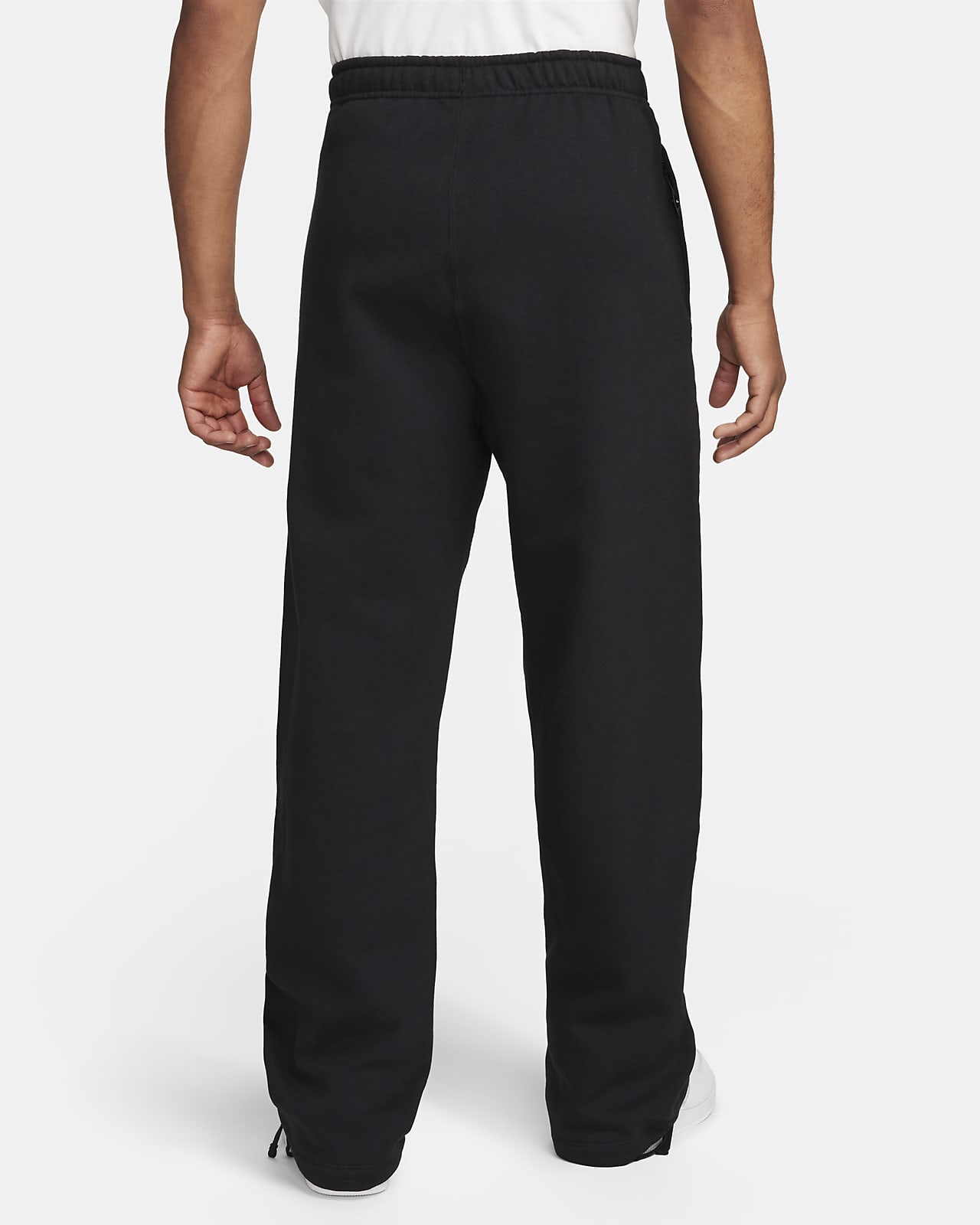 Nike Club Open Hem Sweatpants in Gray for Men