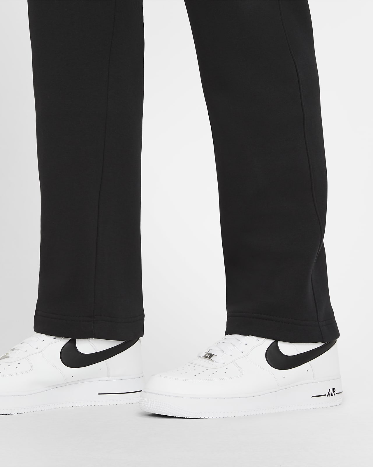 Nike Club OH Men's Fleece Sweatpants Black/White 611458-010 