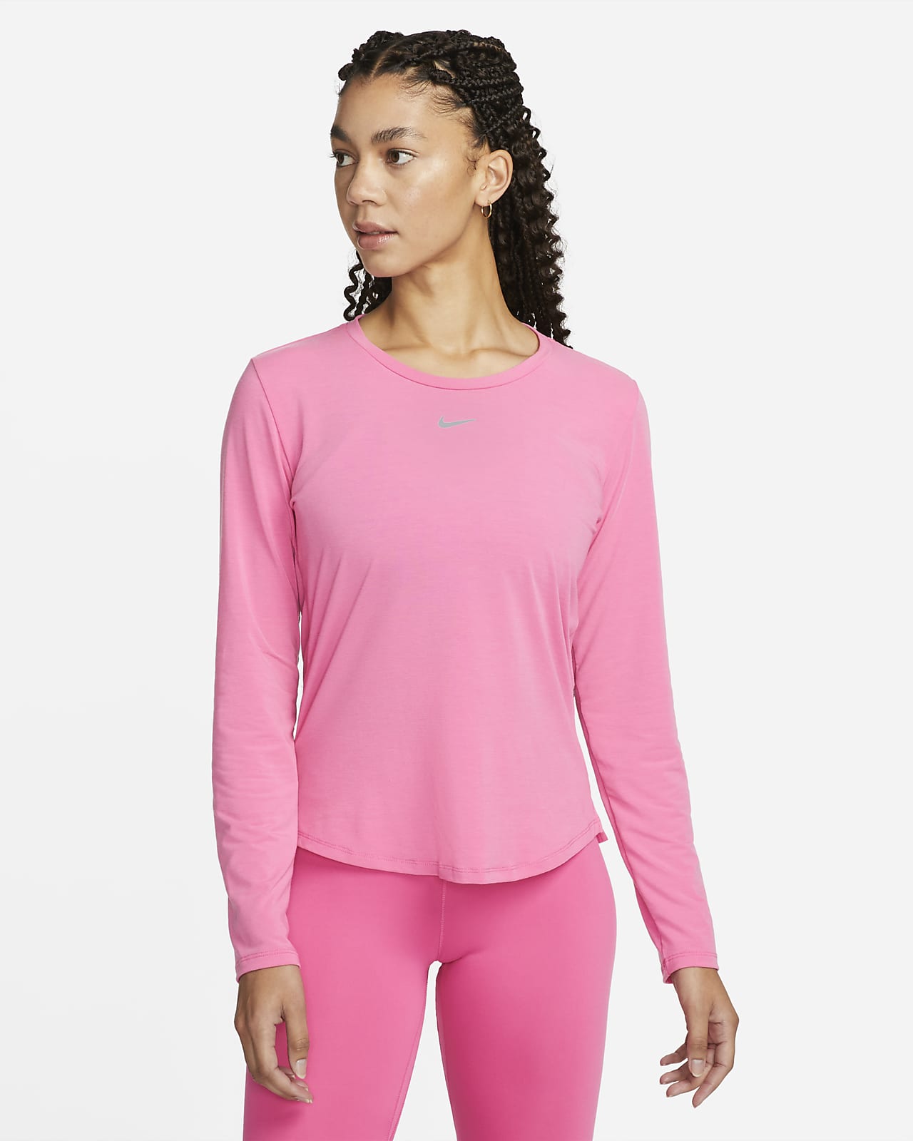 Slot Steil Beschikbaar Nike Dri-FIT UV One Luxe Women's Standard Fit Long-Sleeve Top. Nike.com
