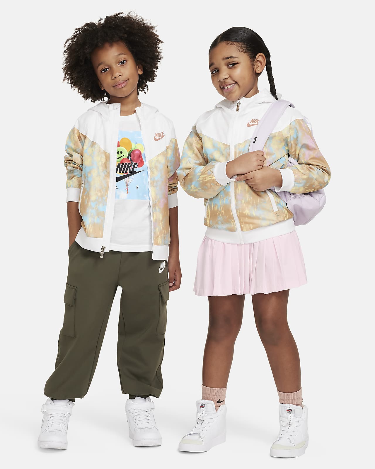 Nike Little Kids' Printed Jacket.