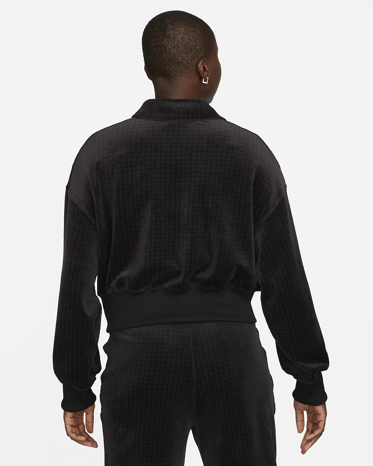 Nike Sportswear Women's Velour Polo. Nike LU