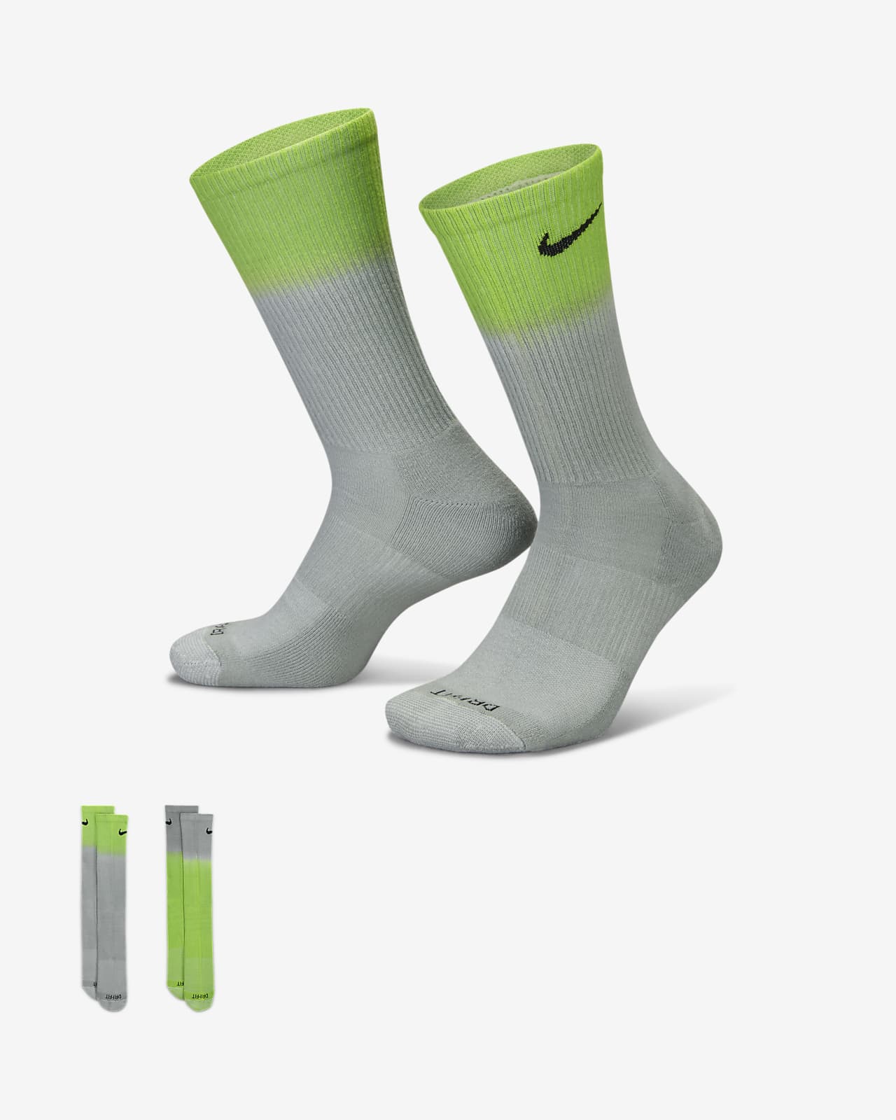Nike Everyday Plus Cushioned Crew Socks (2