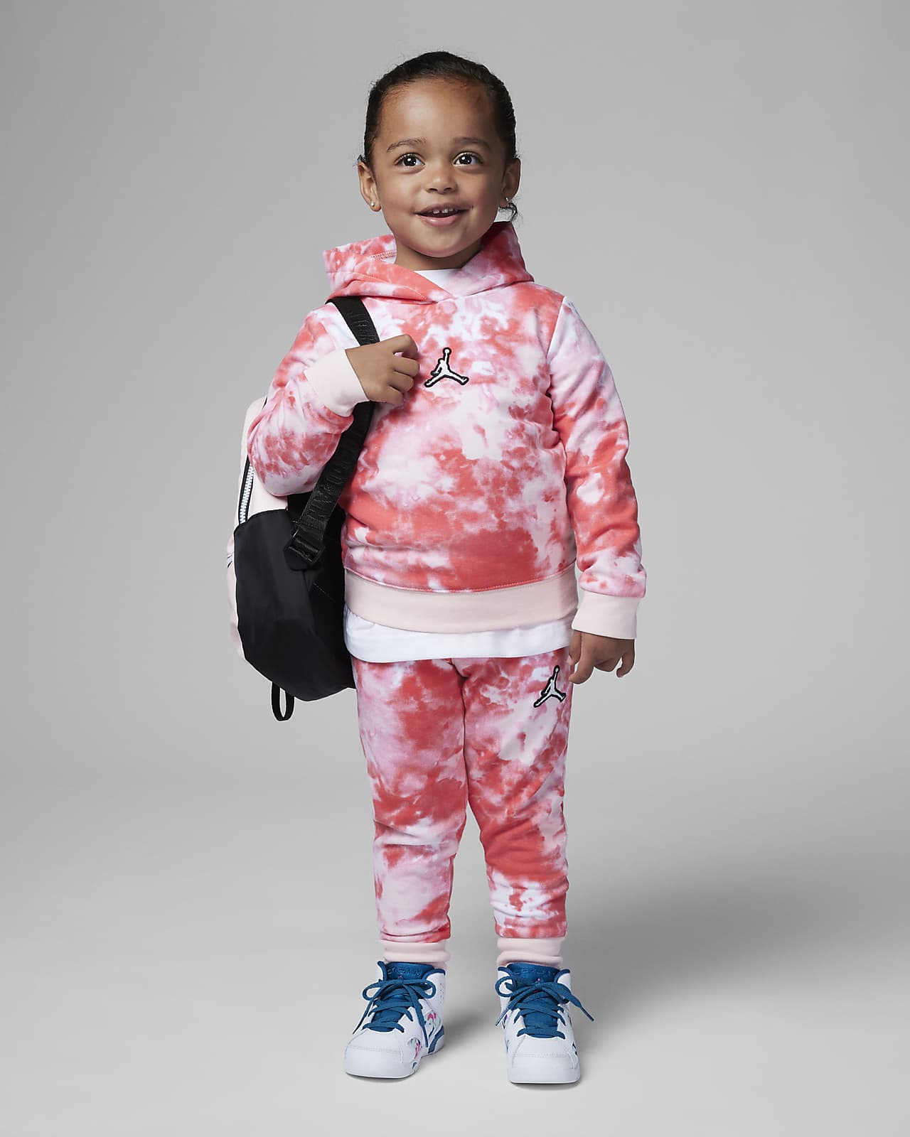 Jordan Conjunto de sudadera capucha y pantalón - Infantil. Nike ES