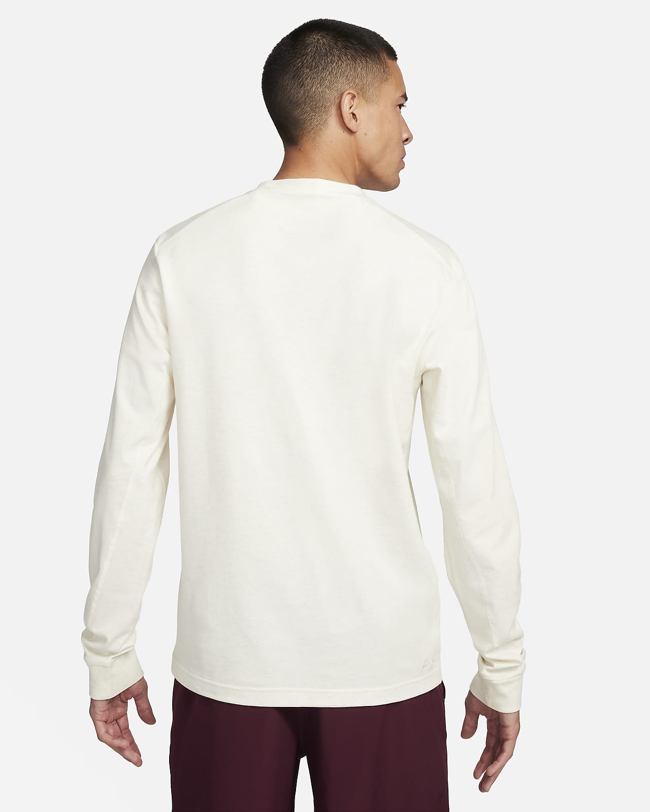 Nike Training Dri-FIT Superset half-zip long sleeve top in gray