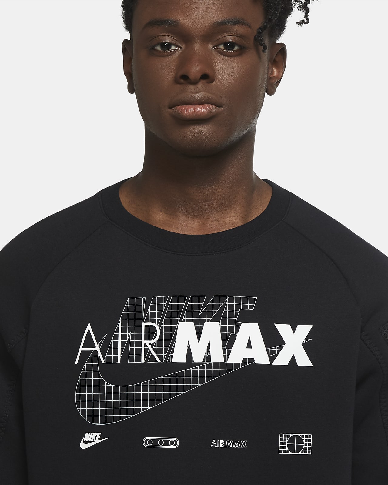 nike sportswear air crew sweatshirt