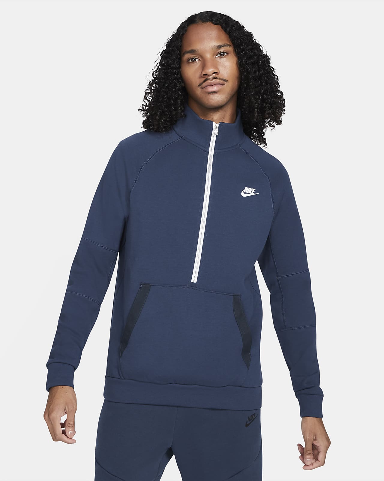 nike fleece top mens