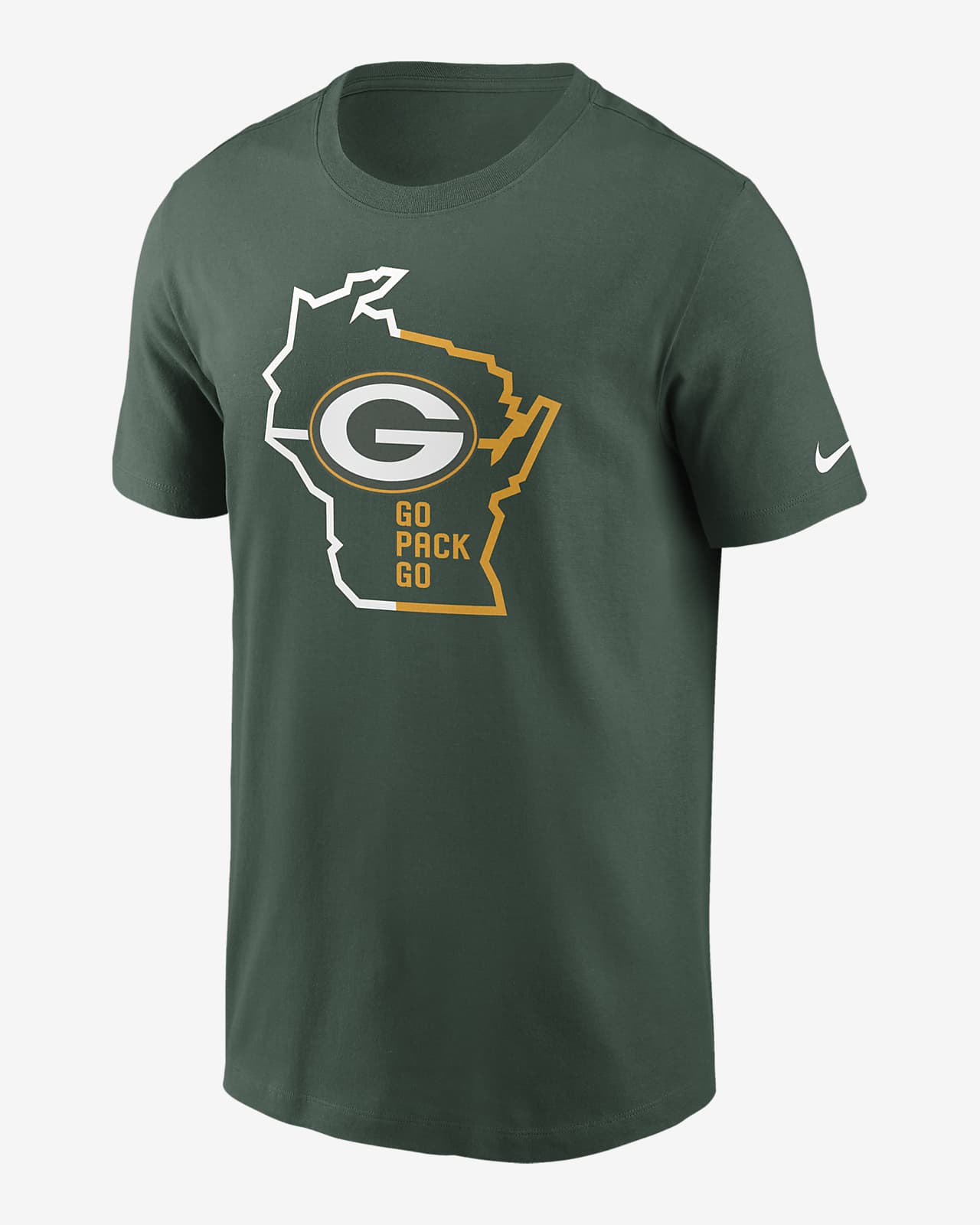 Nike Local Phrase Essential (NFL Green Bay Packers) Men's T-Shirt