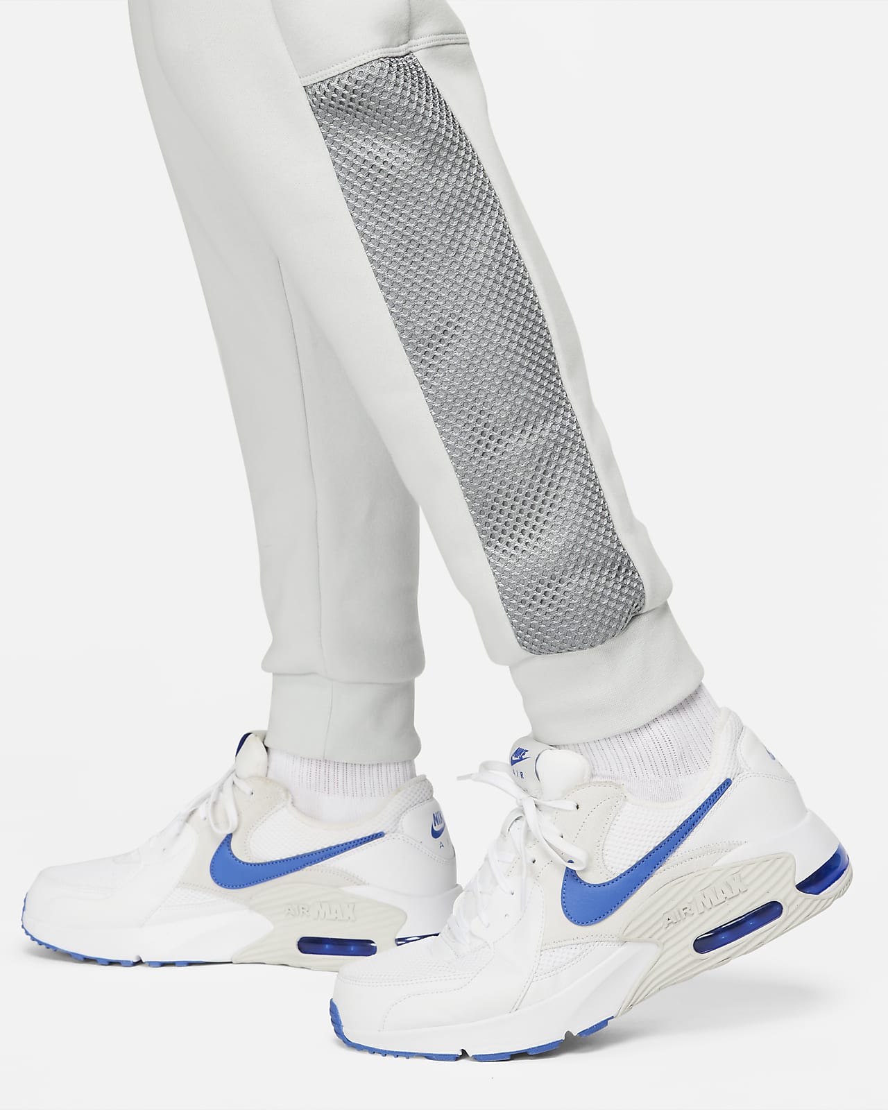 Nike Air Men's Brushed-Back Fleece Joggers. Nike LU