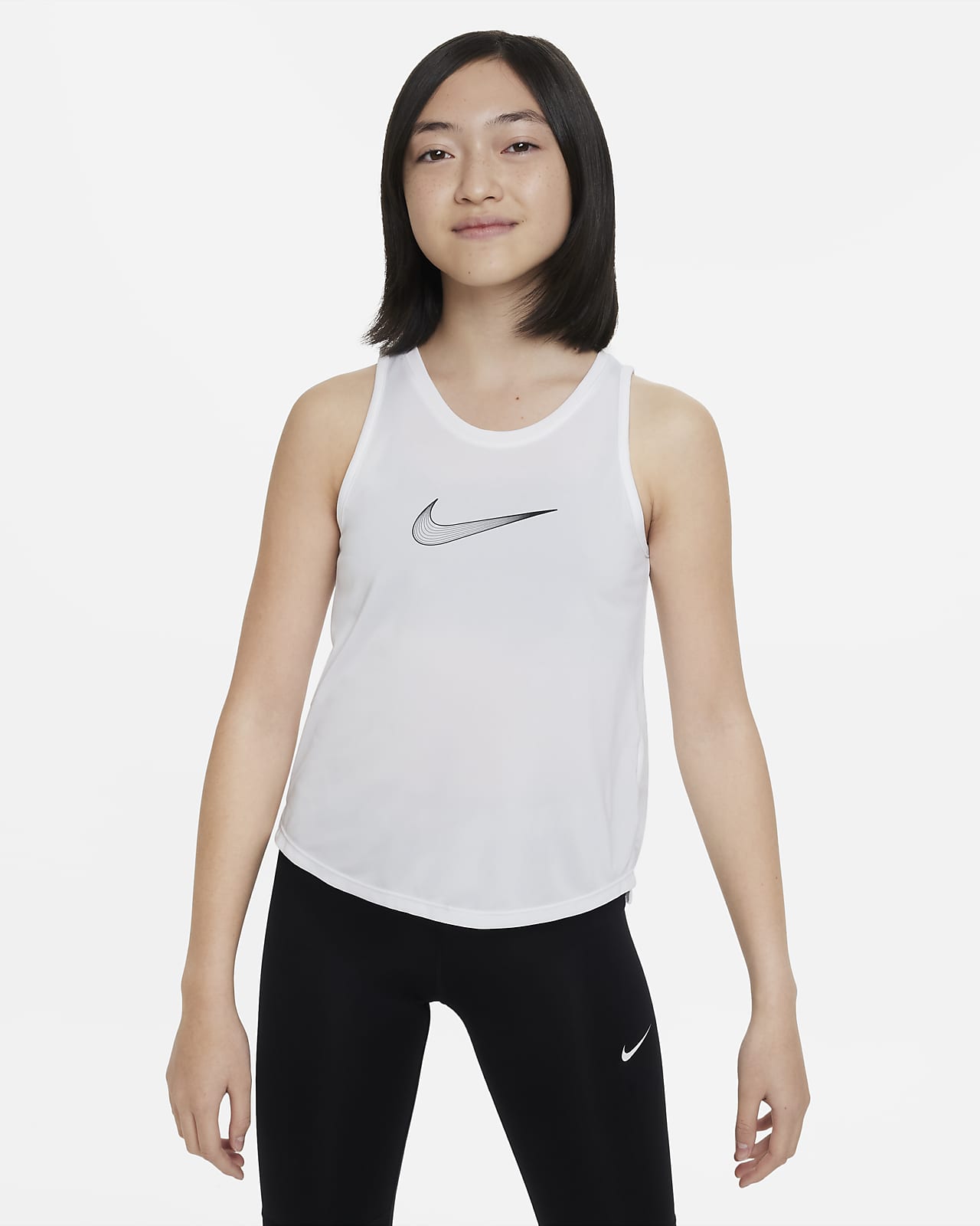 Brassière de sport Nike One pour ado (fille). Nike LU