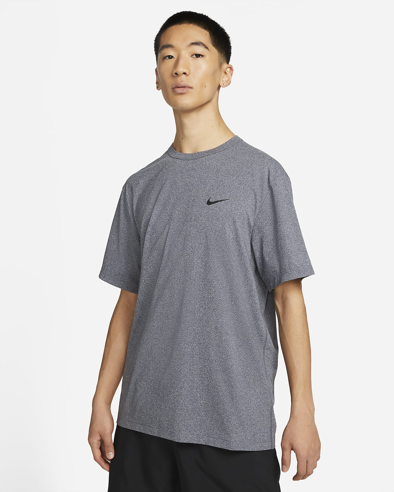 Nike Dri-Fit Uv Hyverse Men'S Short-Sleeve Fitness Top. Nike Vn