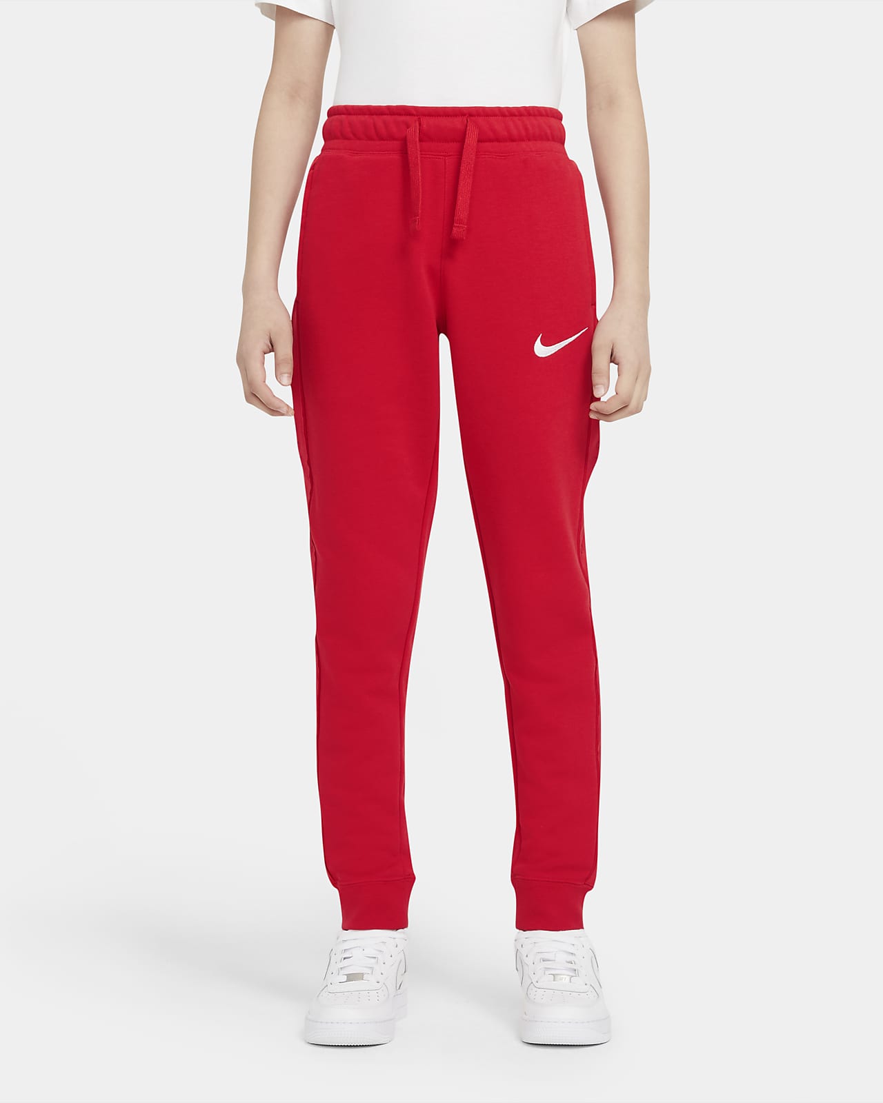 nike red trousers