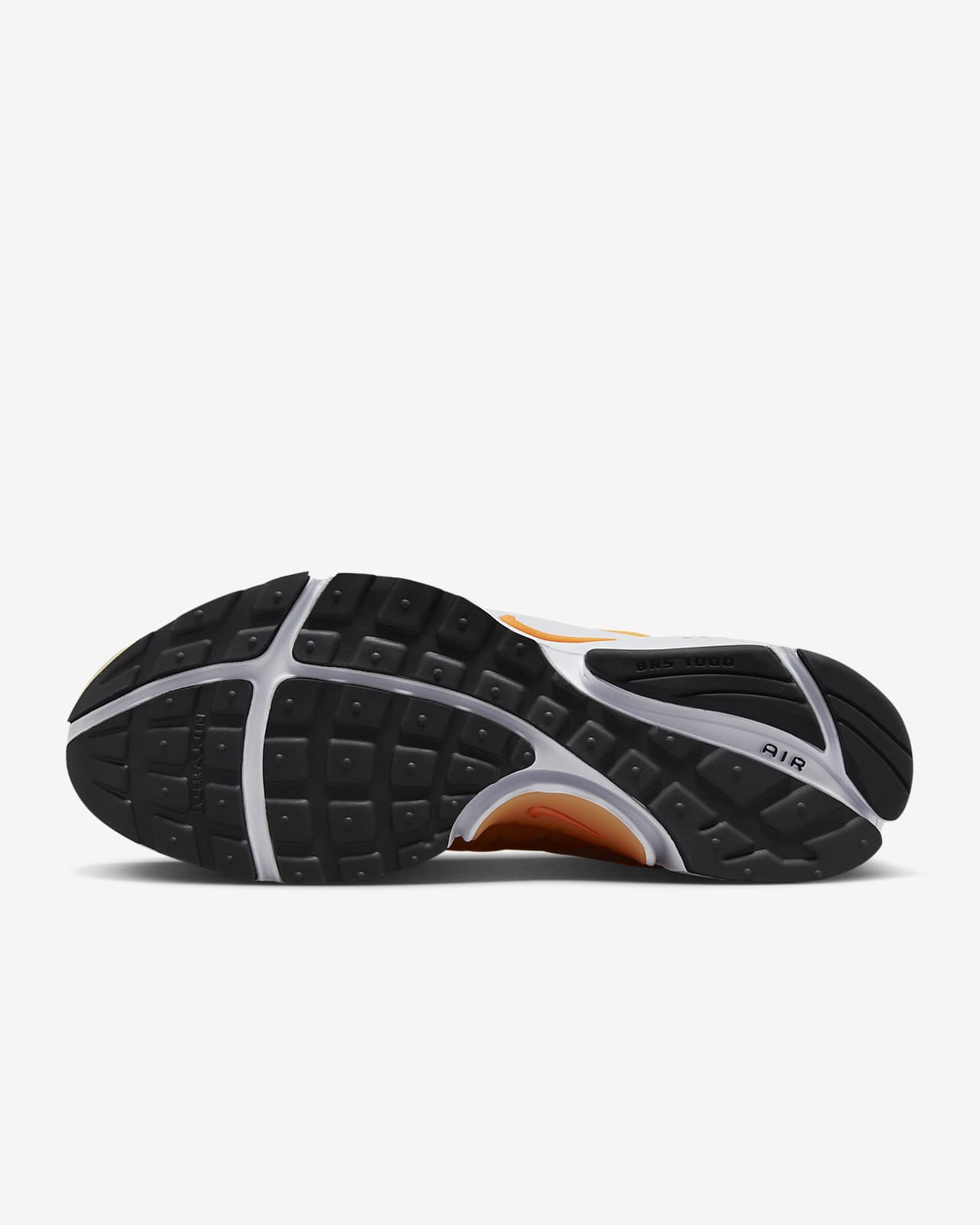 Black & Orange Nike Presto Men Shoes