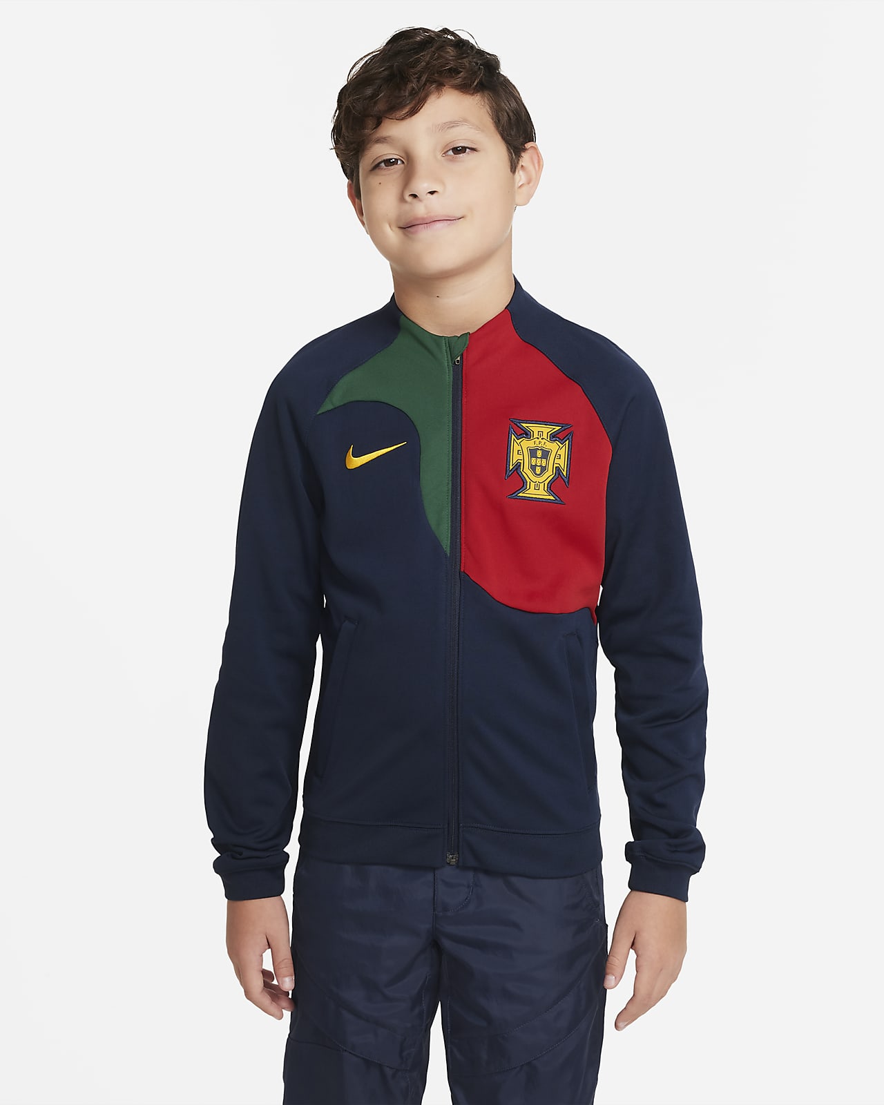 Portugal Academy Pro Older Kids' Nike Football Jacket