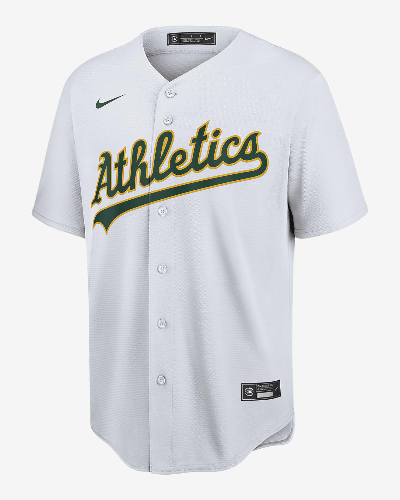 MLB Oakland Athletics (Khris Davis) Men's Replica Baseball Jersey.