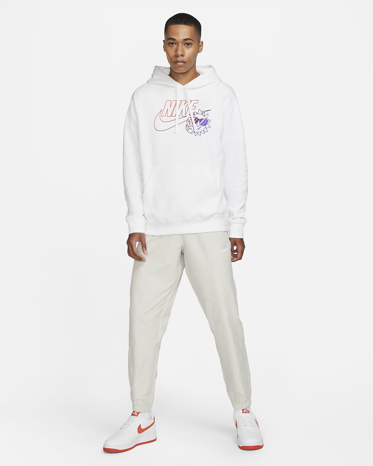 nike loose fit hoodie