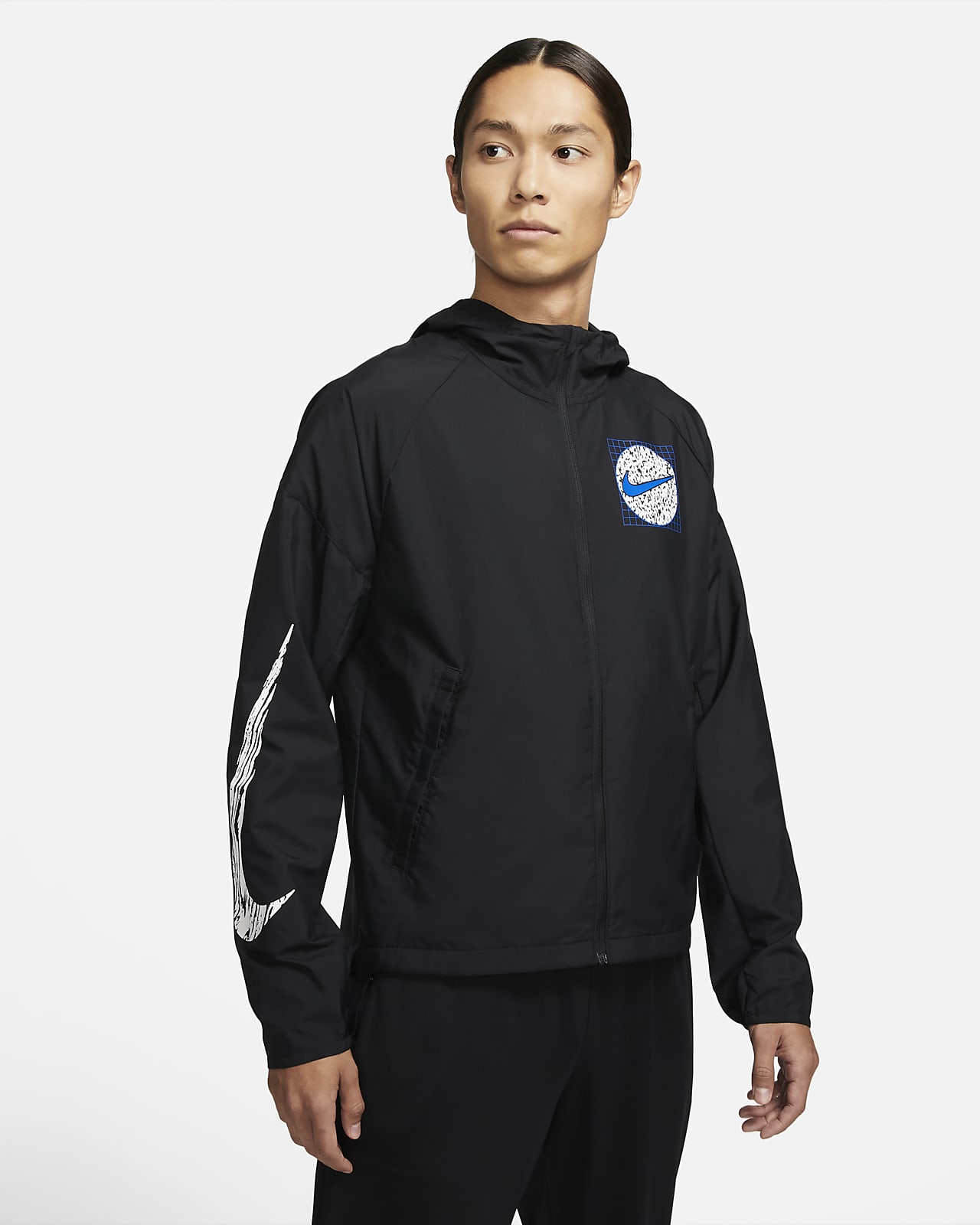 men's running jacket nike essential