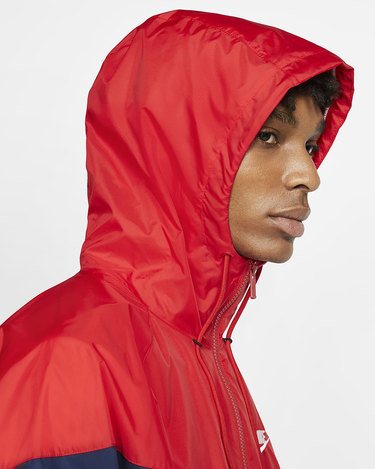 nike windrunner university red