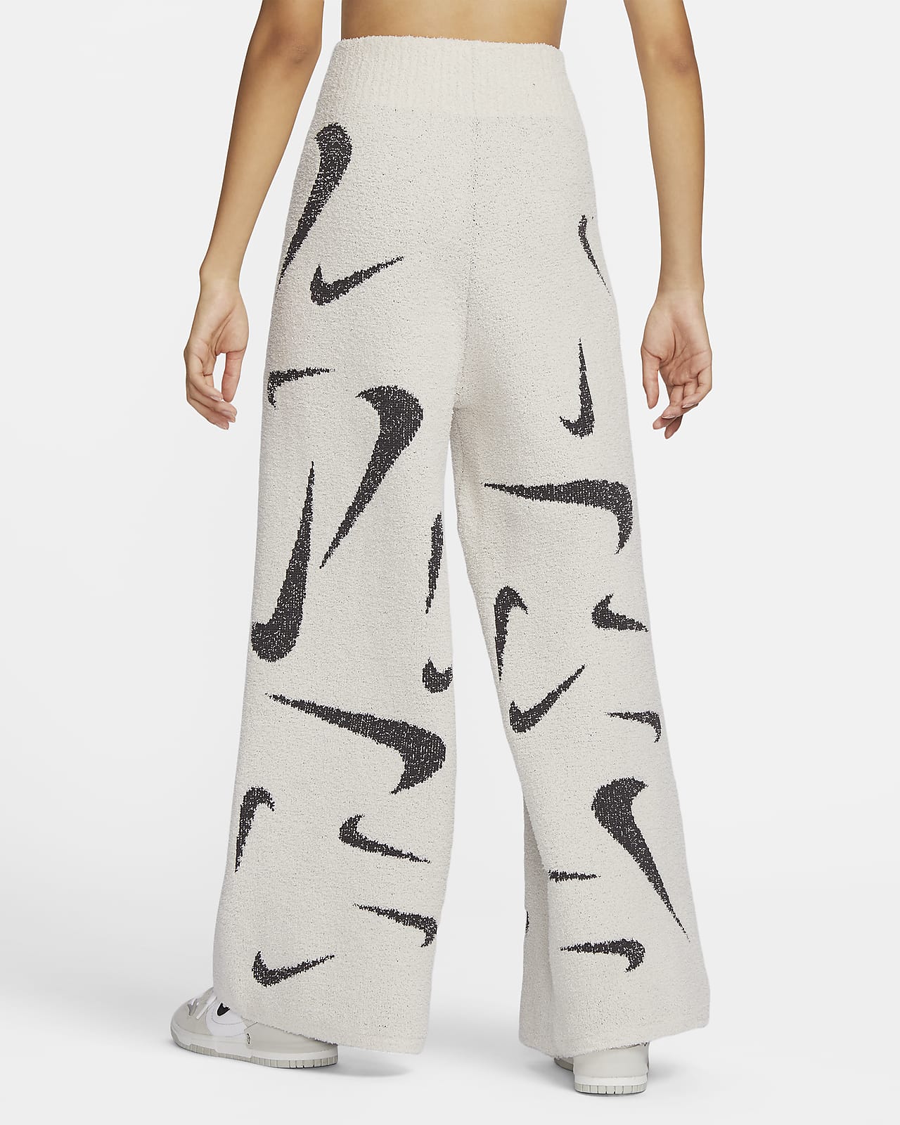 Nike Sportswear Phoenix Cozy Bouclé Women's High-Waisted Wide-Leg Knit Pants