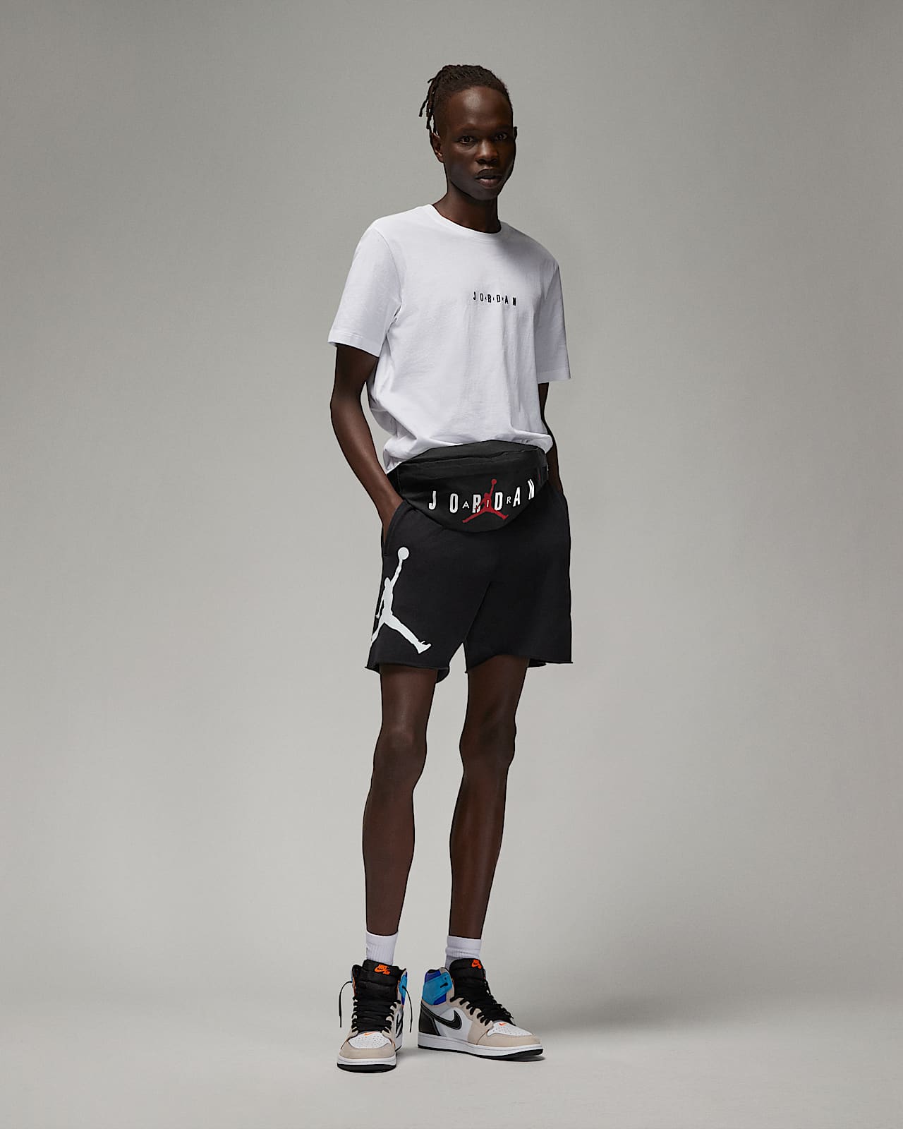 Bandoleras Jordan Jumpman Festival Bag Light Cream