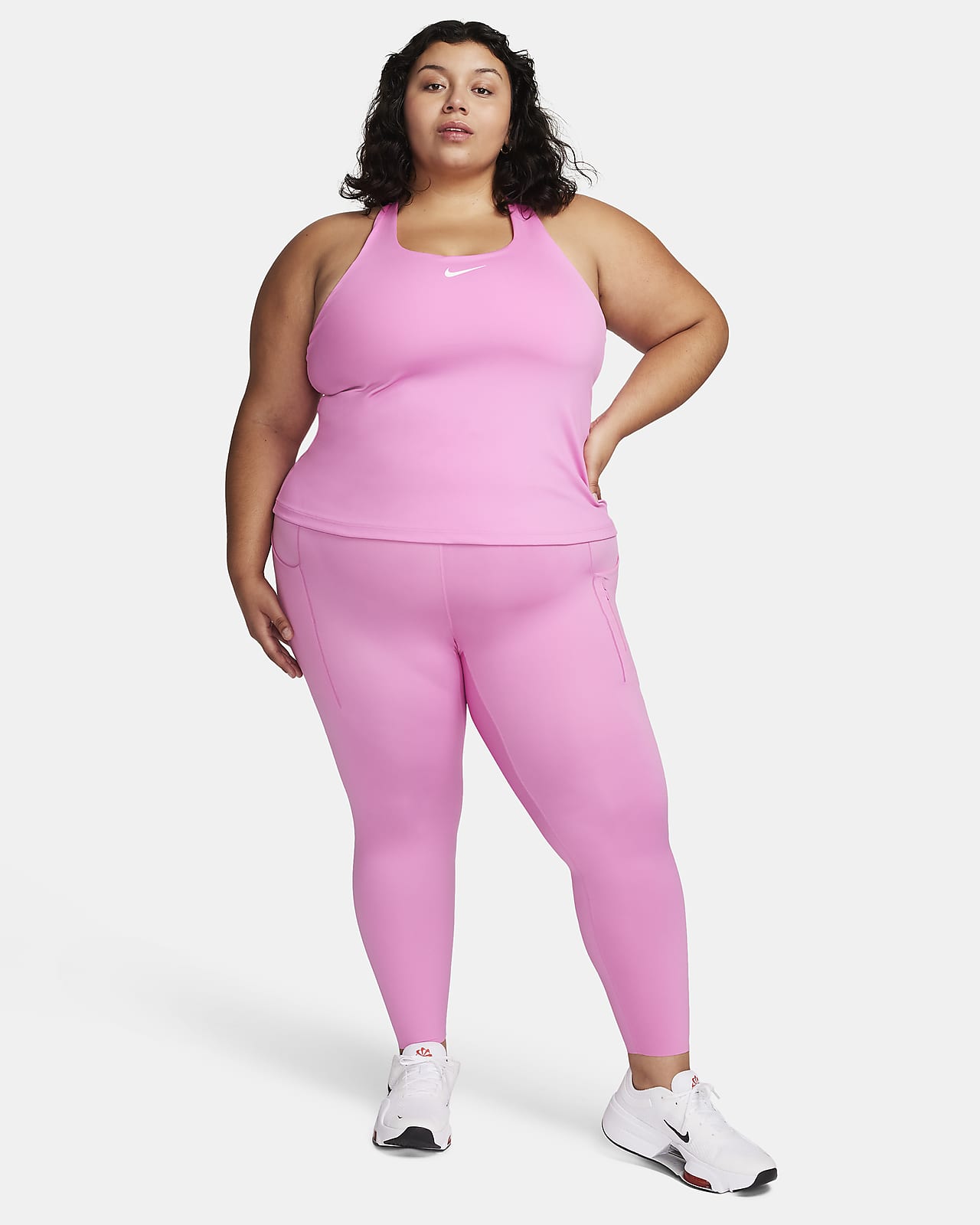 Camiseta nike rosa mujer best sale