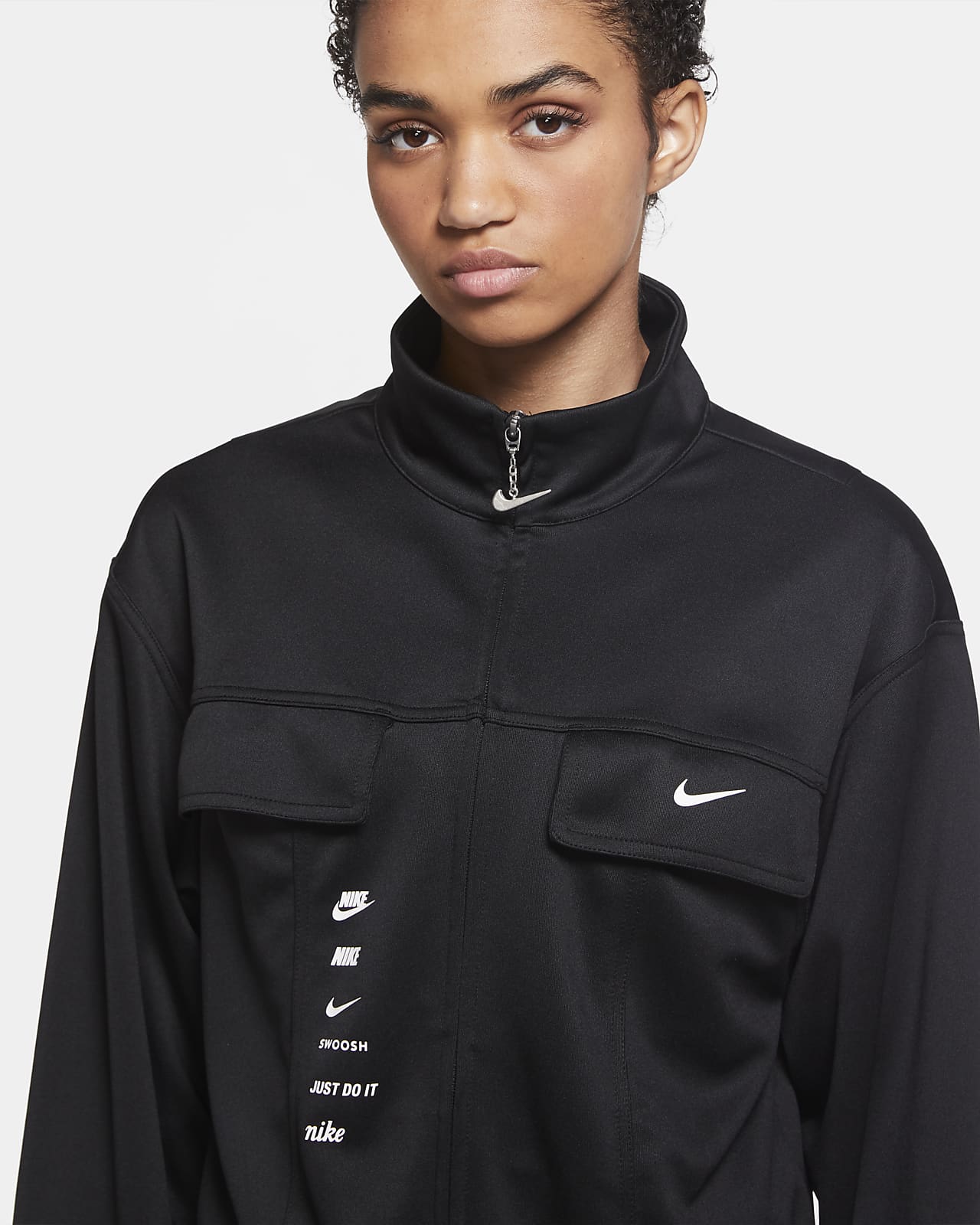 nike swoosh jacket womens