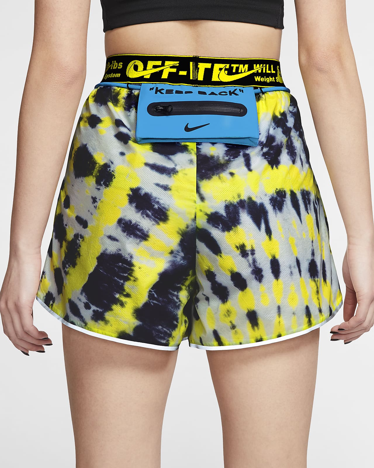 off white nike womens shorts