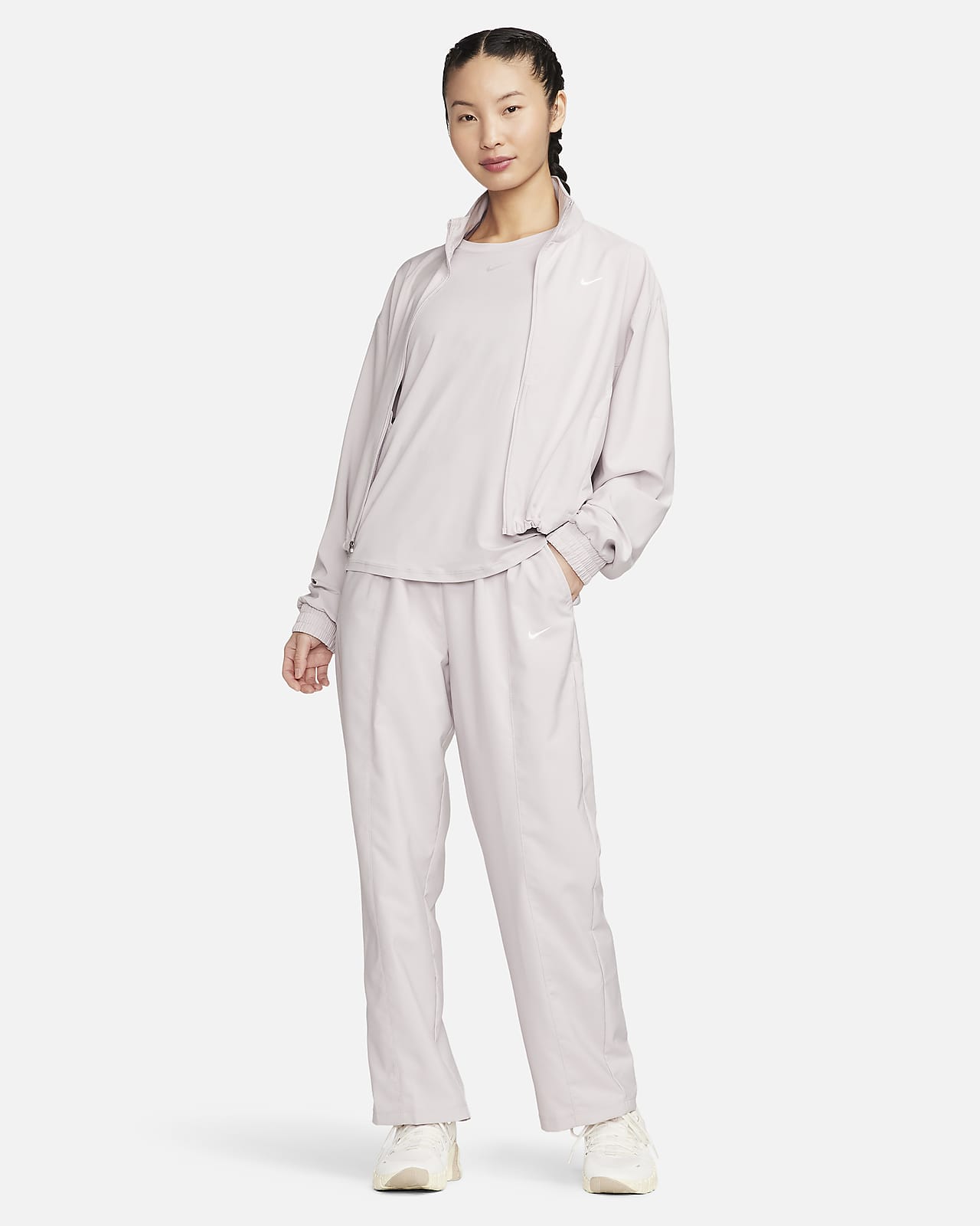 Women's White High Waisted Trousers | H&M IN-thunohoangphong.vn