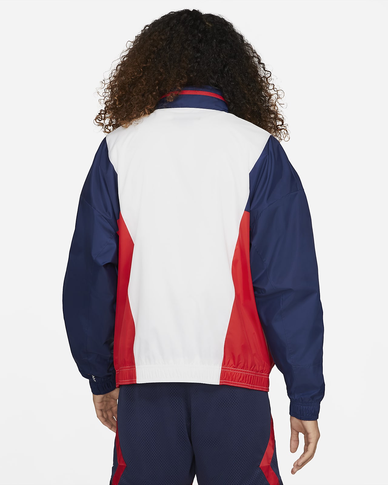 Paris Saint-Germain Men's Nylon Hooded Jacket. Nike NO