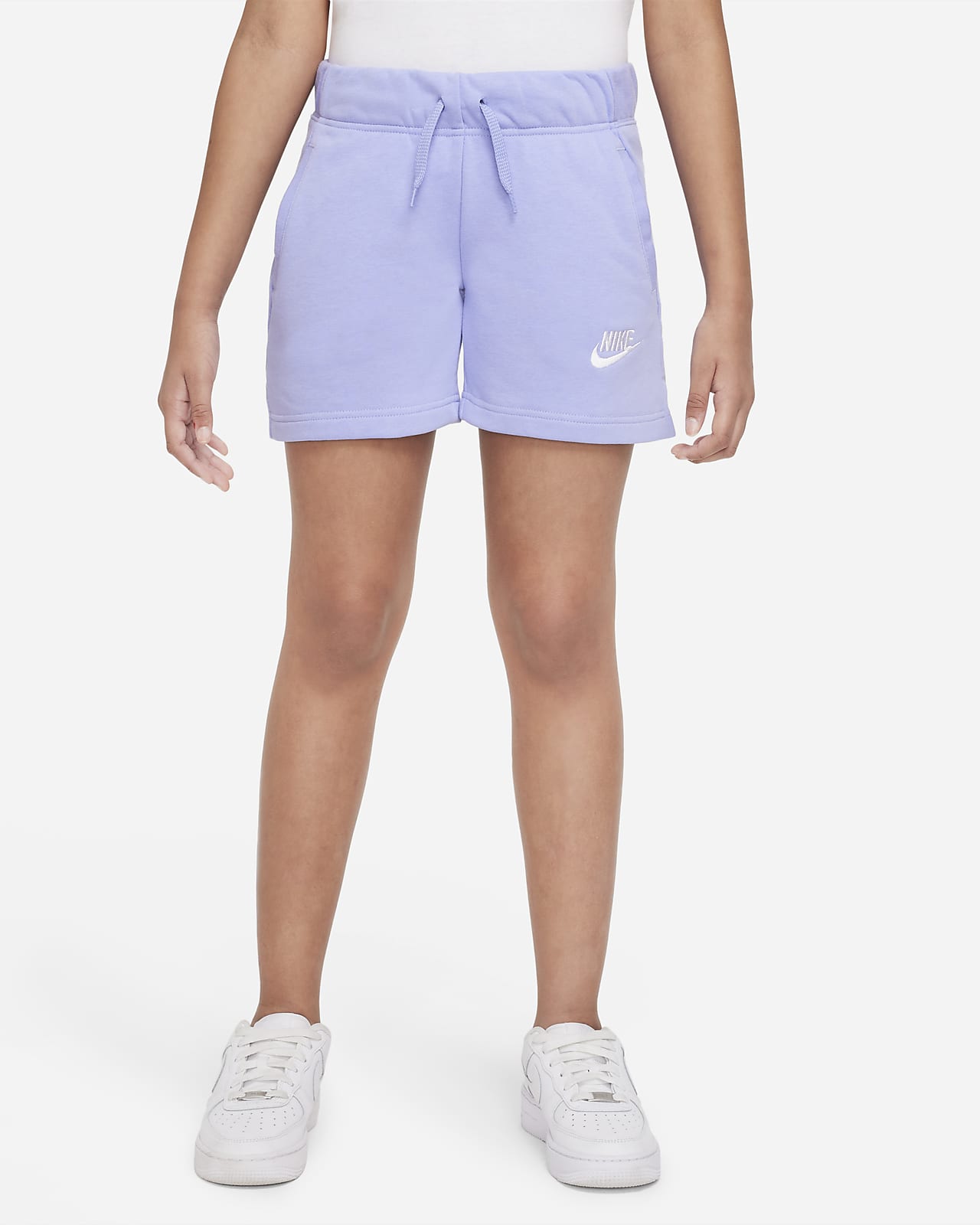 Nike Sportswear Club Big Kids' (Girls') French Terry Shorts