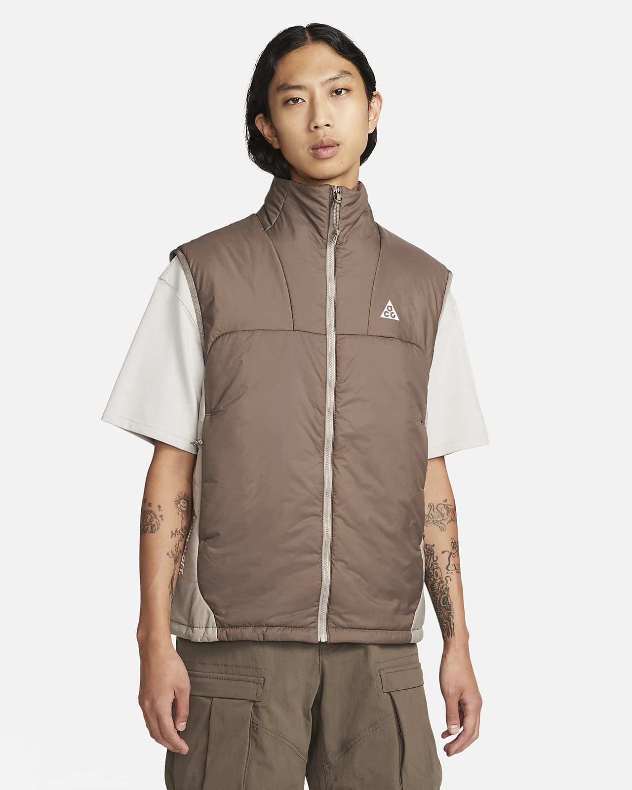 Nike ACG Therma-FIT ADV 'Rope de Dope' Bodywarmer met rits voor heren. Nike  NL