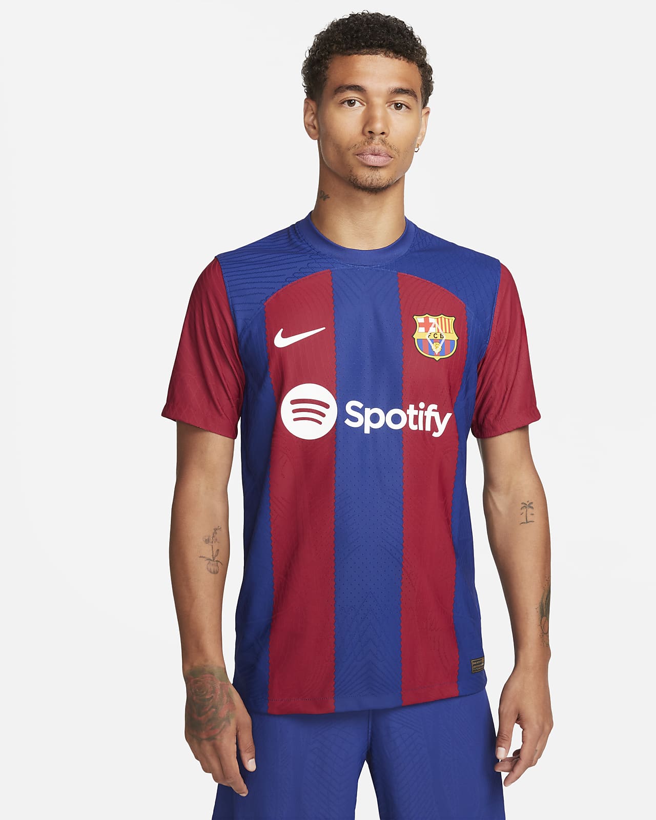 Camisola de futebol Nike Dri-FIT ADV FC do equipamento principal Match Barcelona 2023/24 para homem