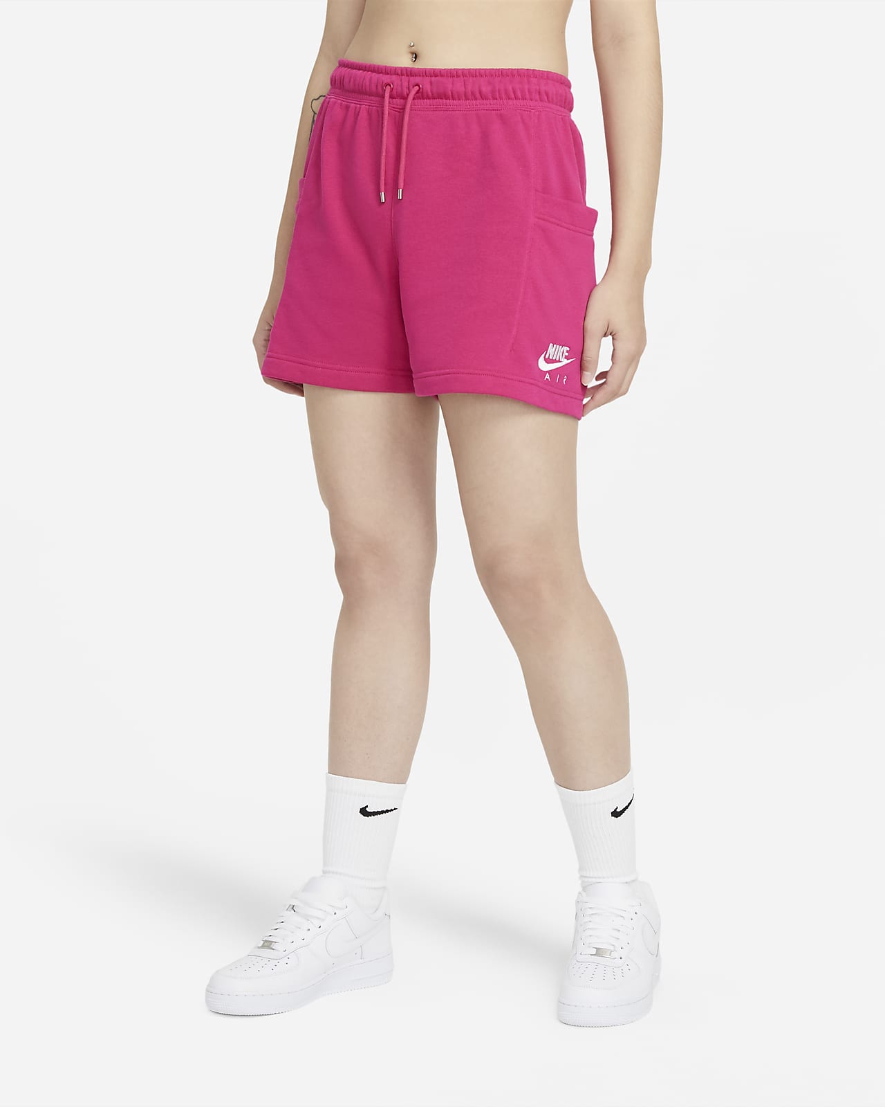 nike air fleece shorts