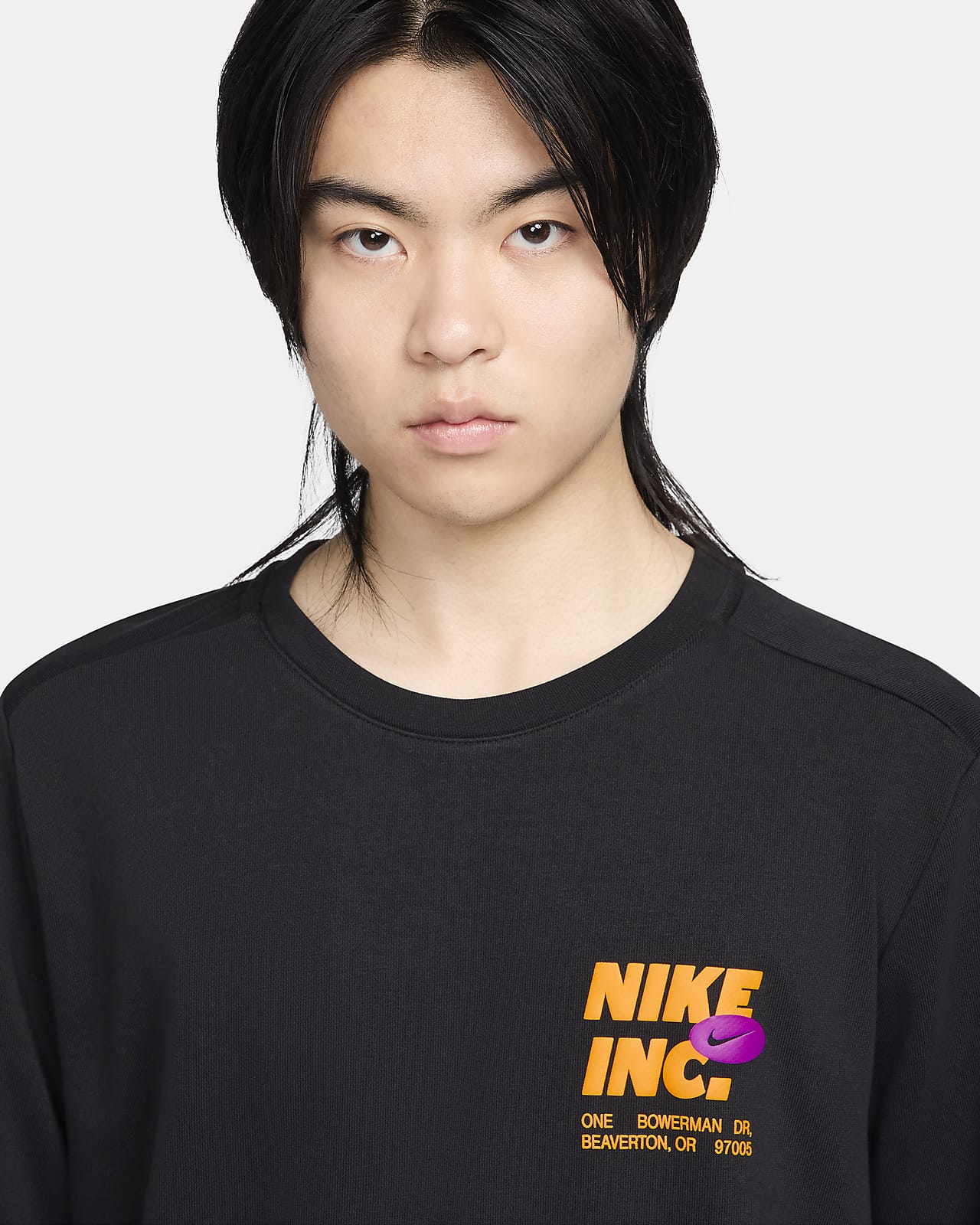 【ナイキ公式】メンズ Dri-FIT フリース ロングスリーブ フィットネス クルー ブラック メンズ S Nike Men's Dri-FIT Fleece Long-Sleeve FITNESS CREW