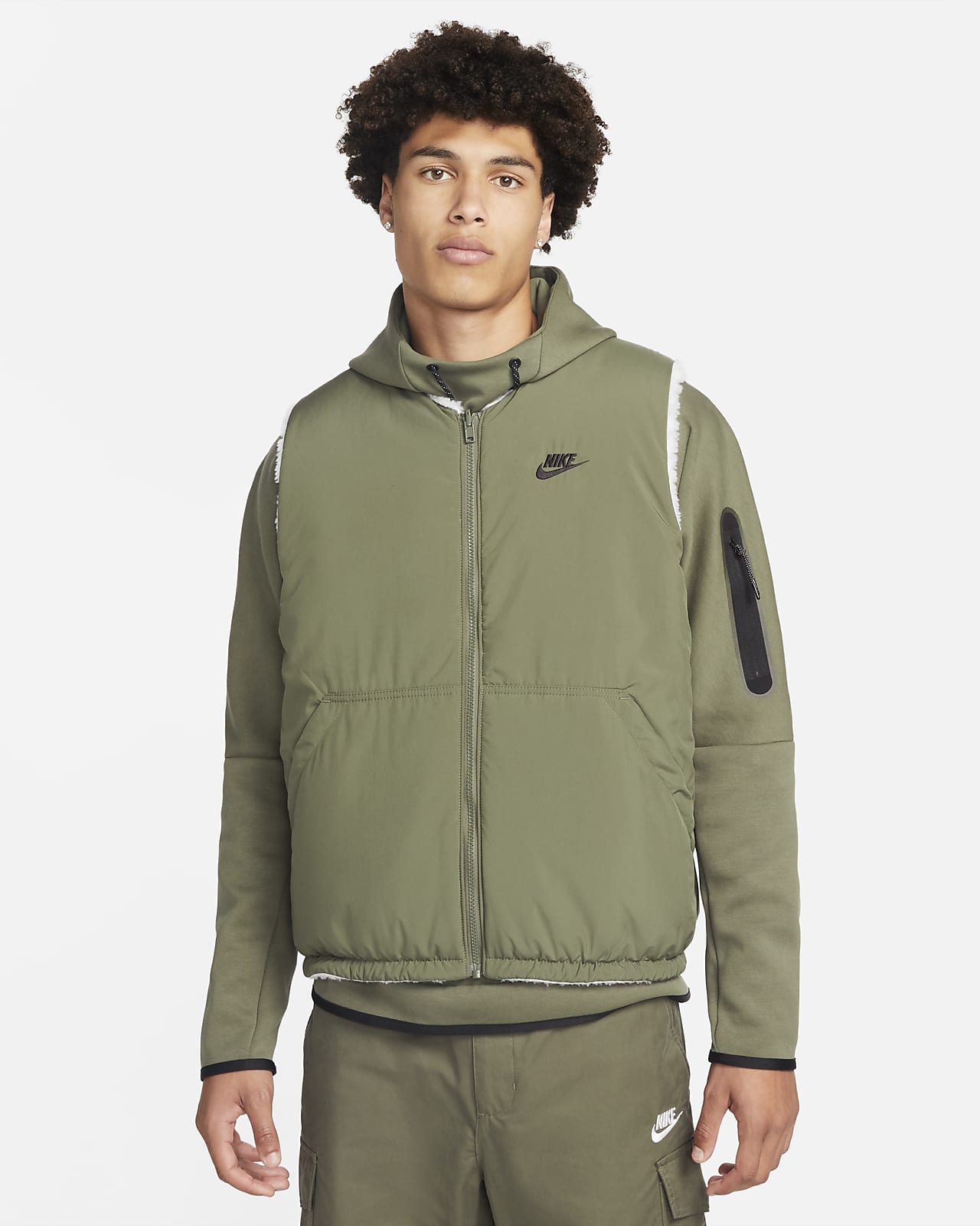 Nike Club+ Men's Reversible Winterized Gilet. Nike IE