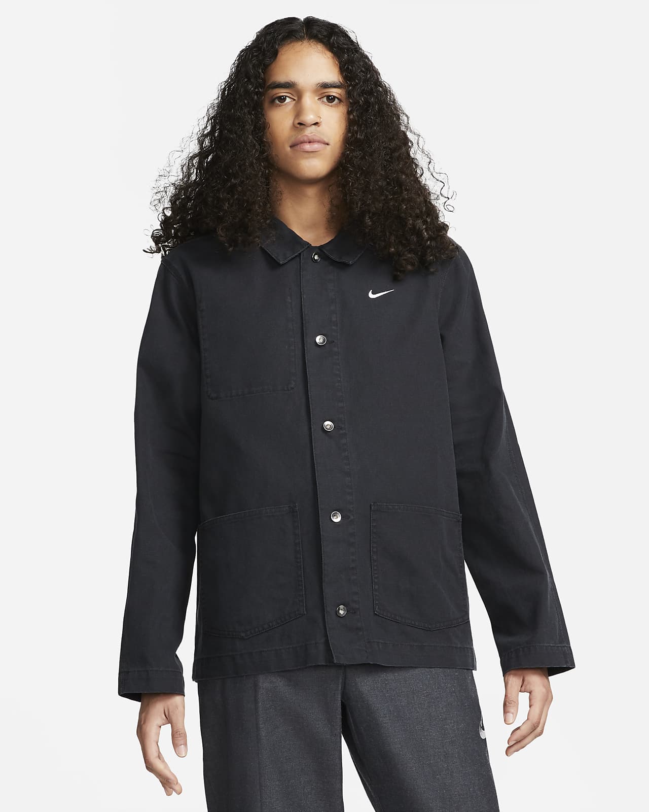 Nike Life Men's Unlined Chore Coat. Nike LU