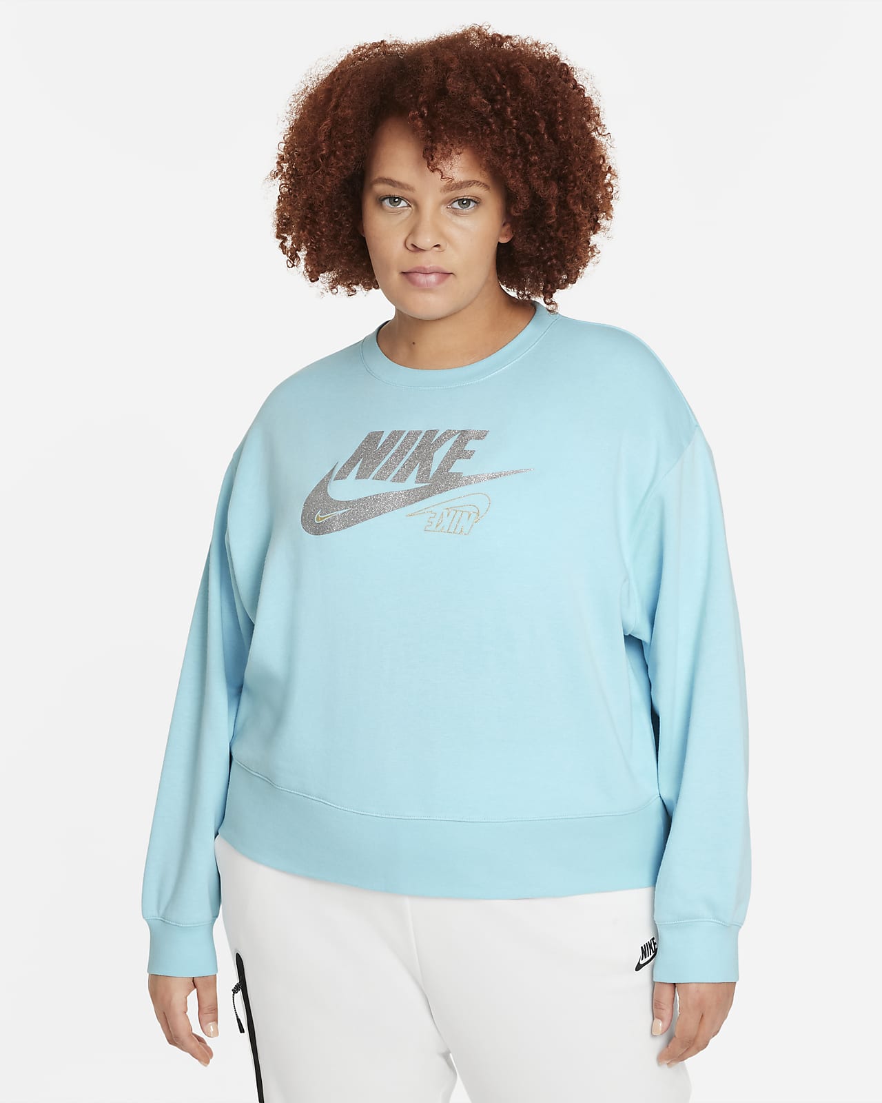 Sudadera de tejido fleece para mujer (talla grande) Nike Sportswear Club.  Nike.com