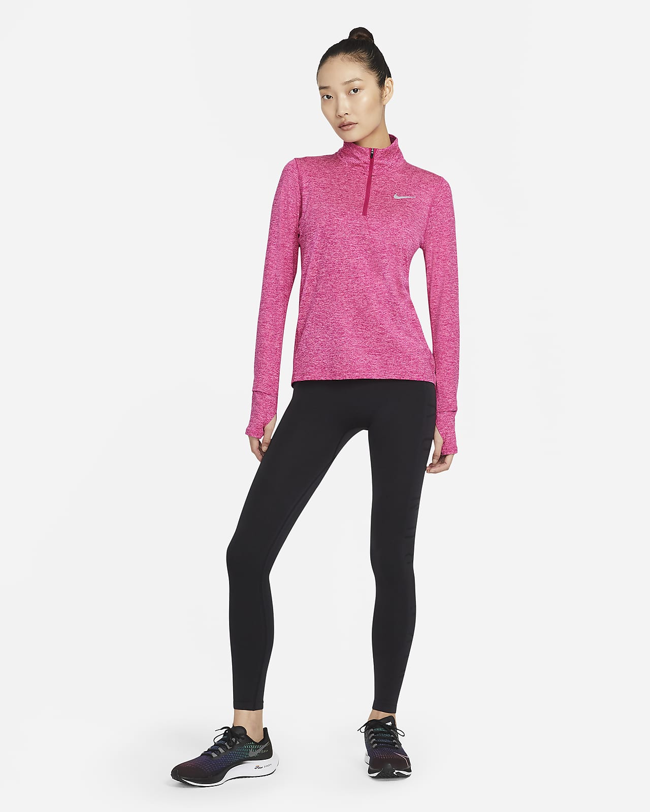 Nike element half zip women's running shirt Clearance
