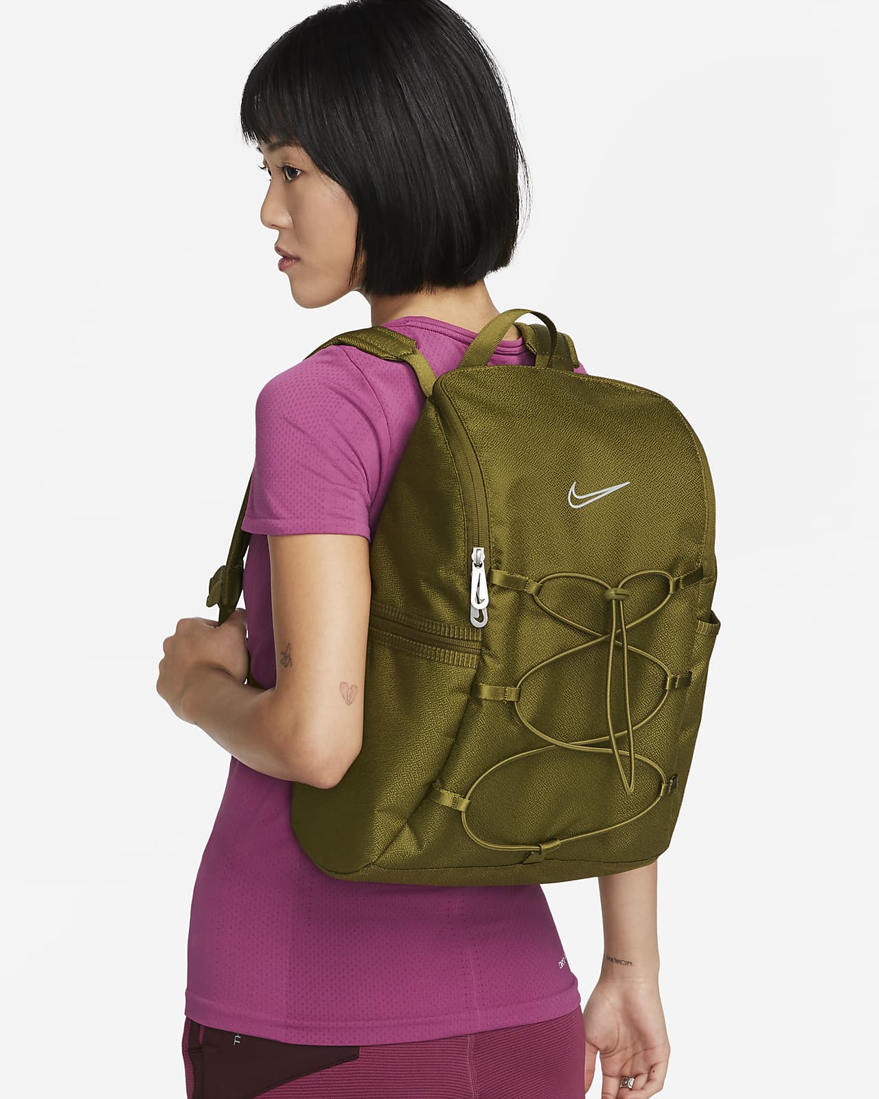 Yoga Rucksack - olive/braun bei  - Yogamatten