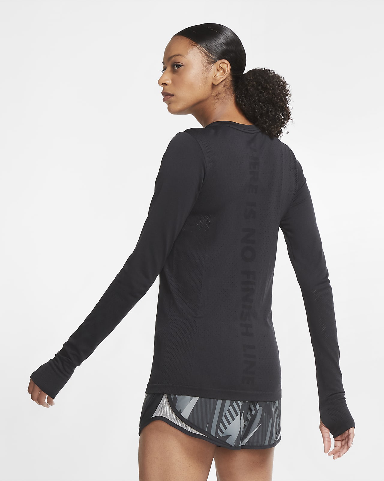 nike infinite long sleeve running top