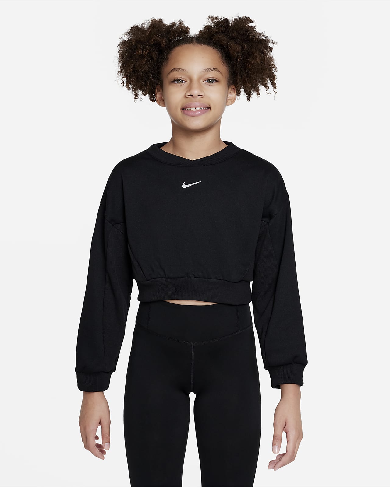 Nike Yoga Dri-FIT Big Kids' (Girls') Pullover Top